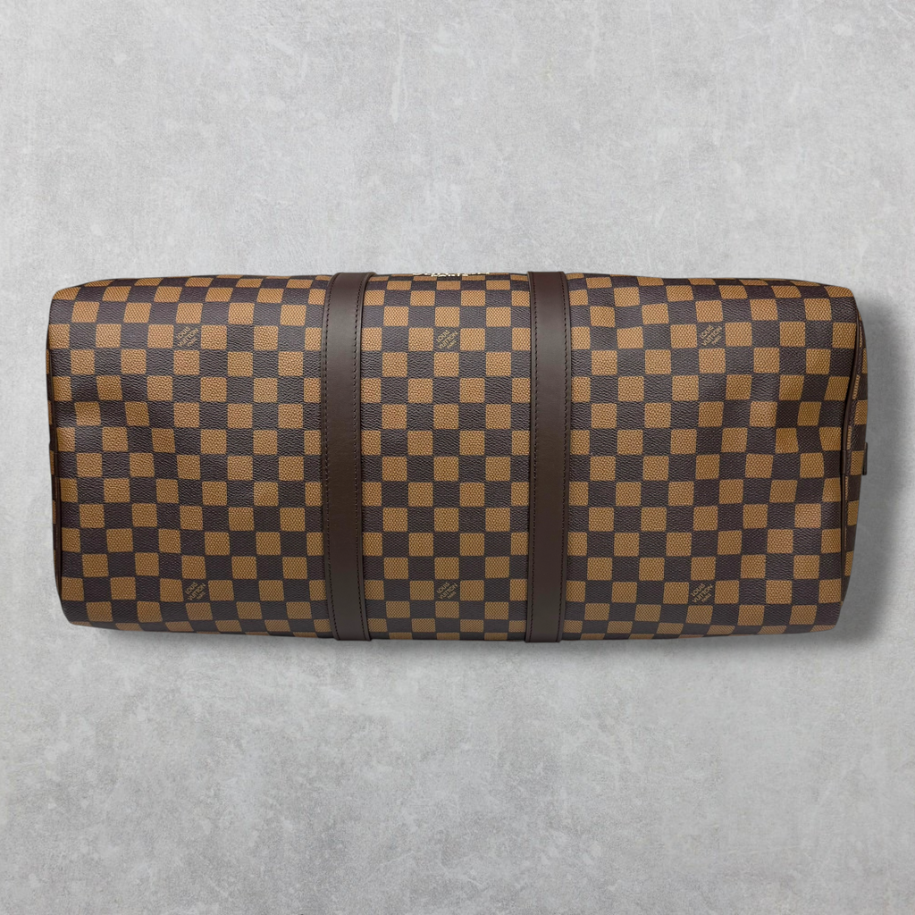 Louis Vuitton x Nigo Keepall Bandouliére 50 Damier Phriendship Canvas