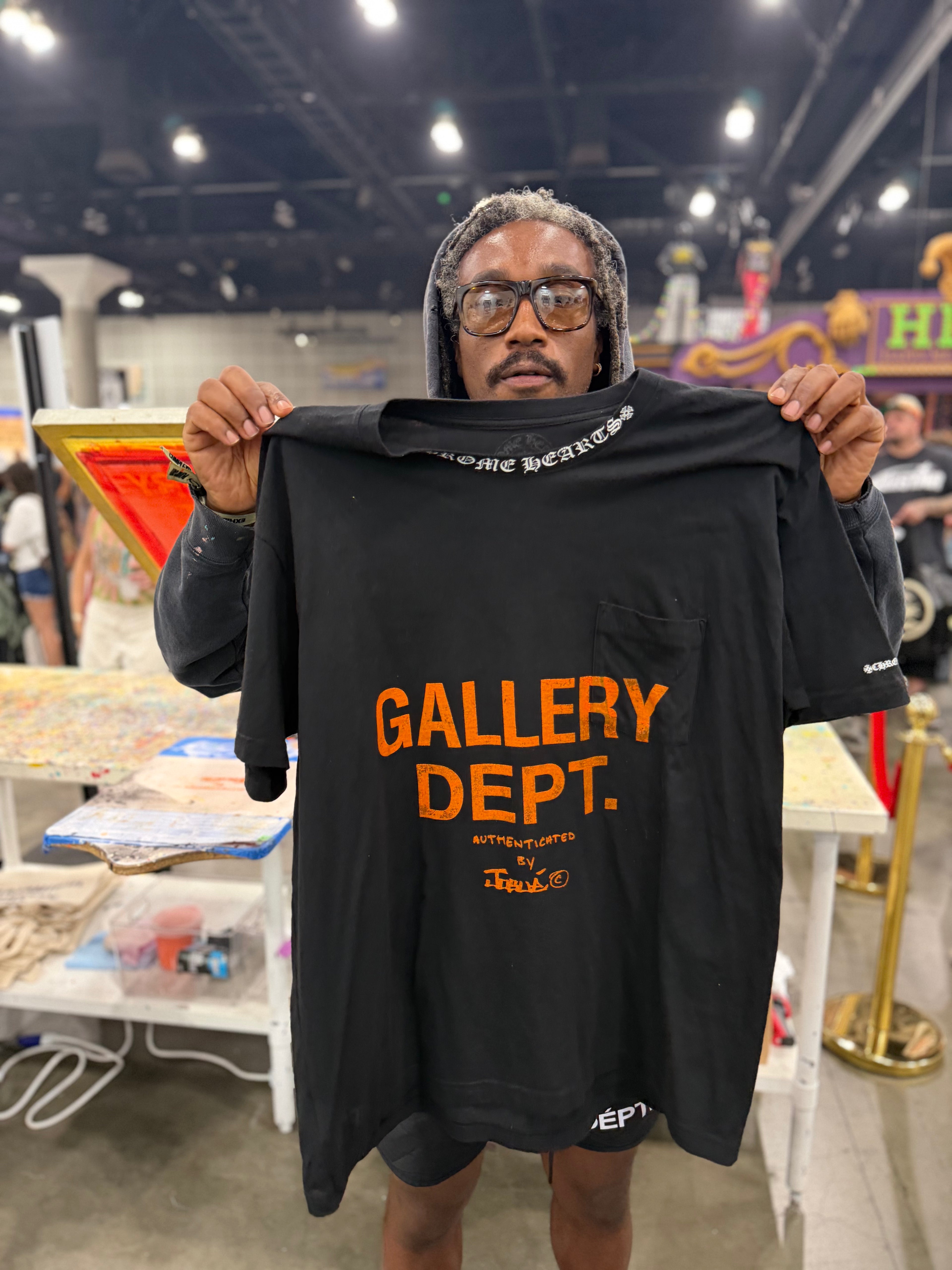 Chrome Hearts X Gallery Dept. Complexcon Screen Print Exclusive Tee XXL