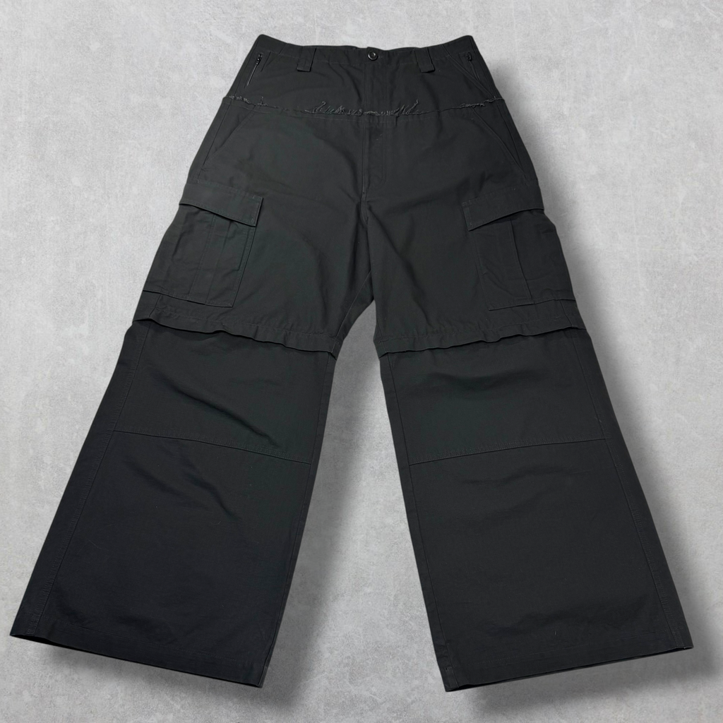 Balenciaga Cut Up Cargo Pants L