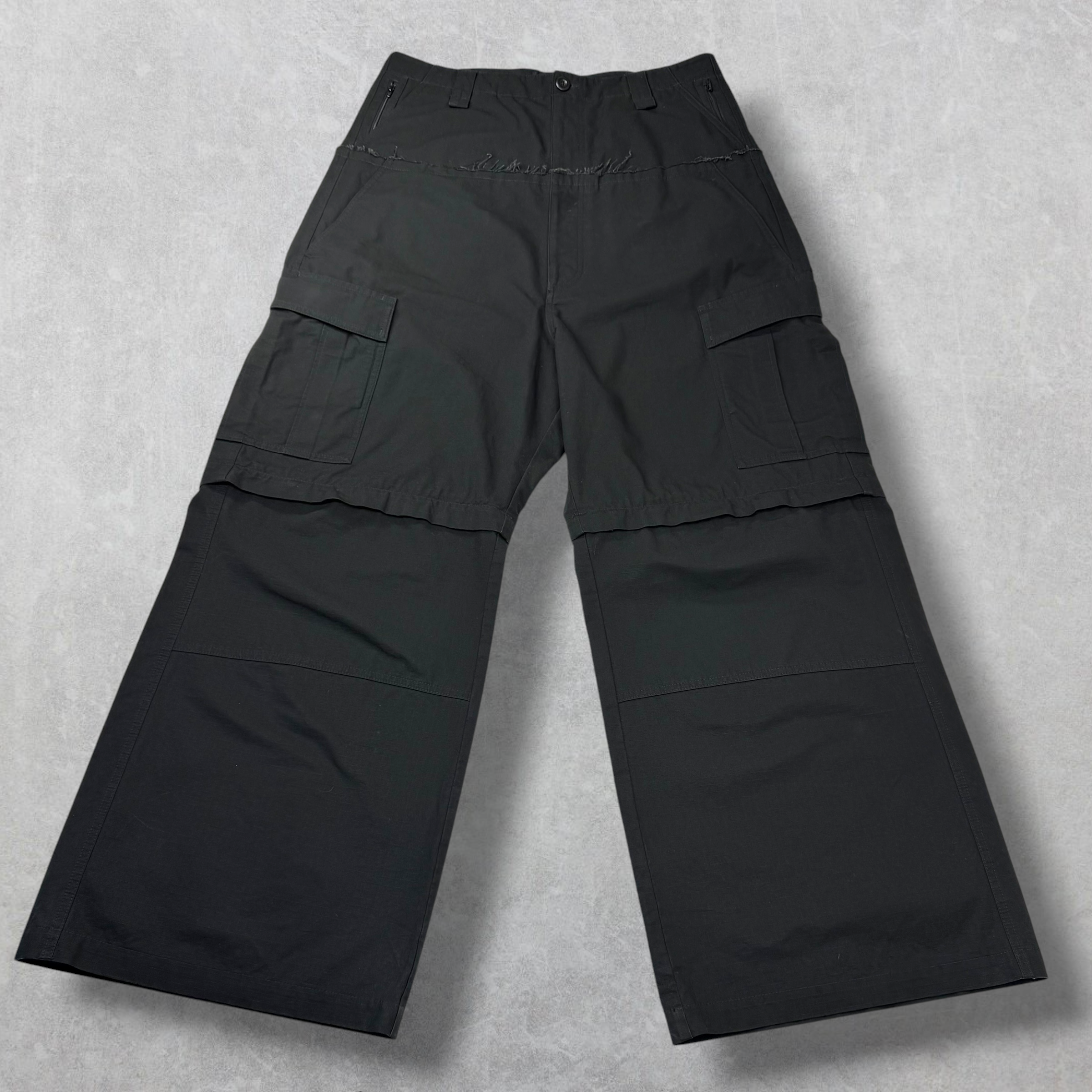 Balenciaga Cut Up Cargo Pants L