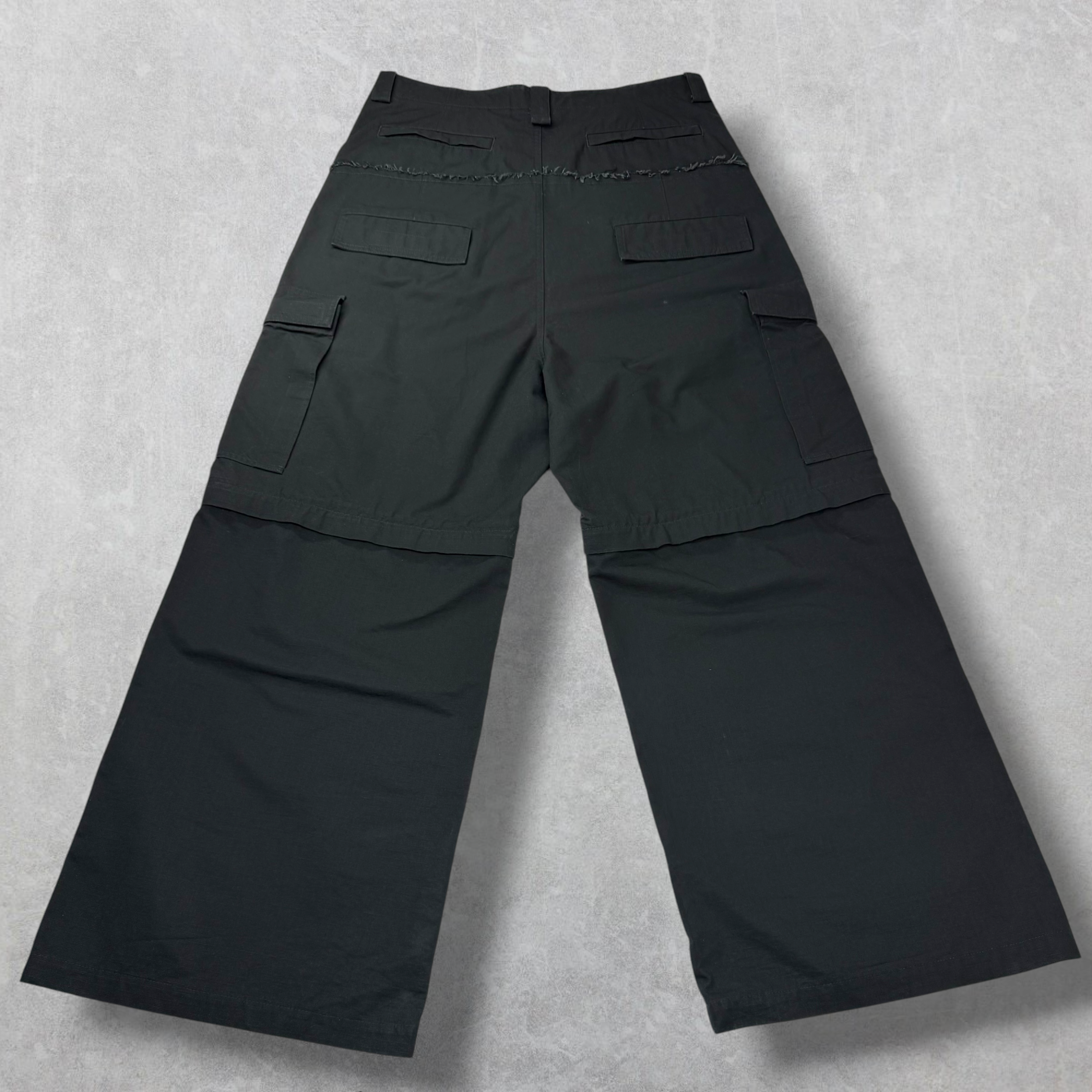 Balenciaga Cut Up Cargo Pants L