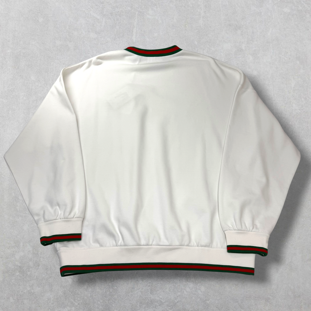 Gucci Cotton Piquet Sweatshirt L