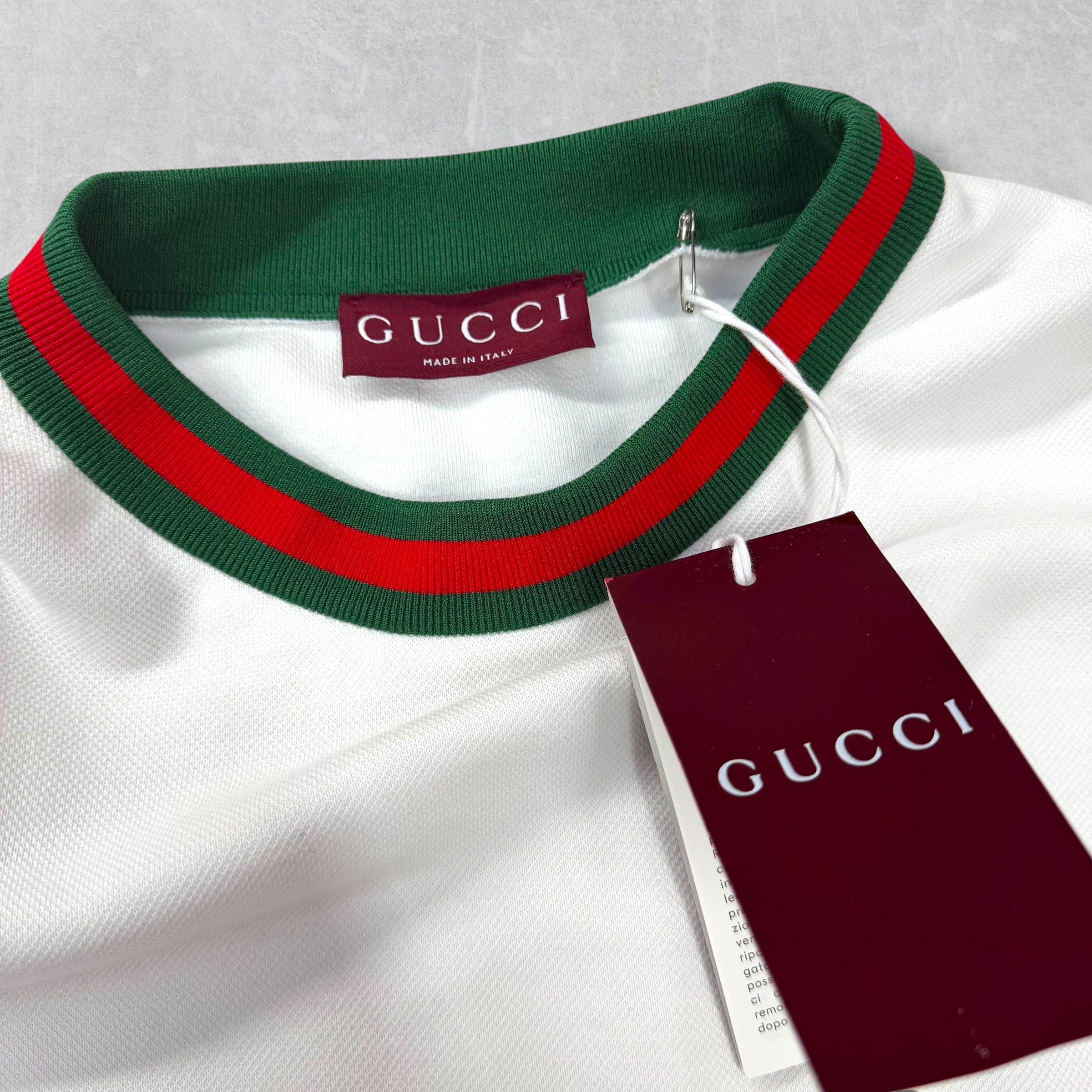 Gucci Cotton Piquet Sweatshirt L