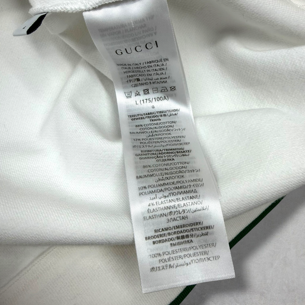 Gucci Cotton Piquet Sweatshirt L