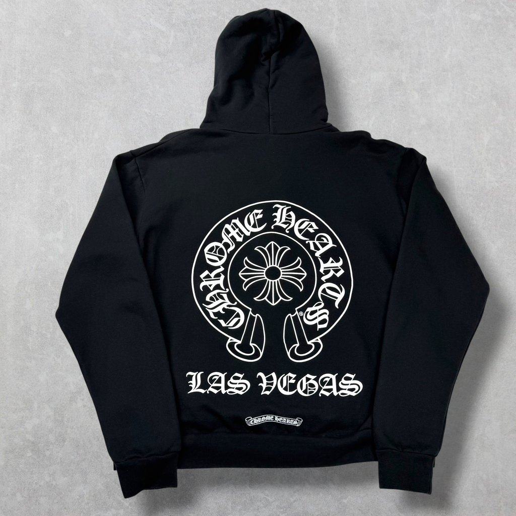 Chrome Hearts Las Vegas Horseshoe Logo Hoodie S