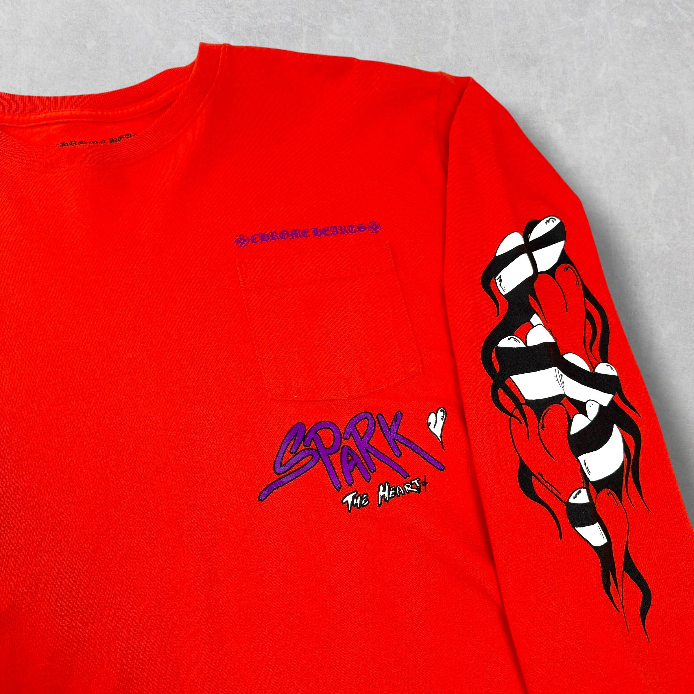 Chrome Hearts Matty Boy 'Sick Heart' Long Sleeve XXL