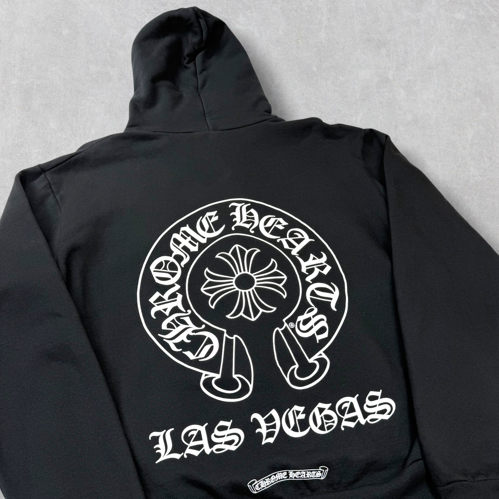 Chrome Hearts Las Vegas Horseshoe Logo Hoodie S