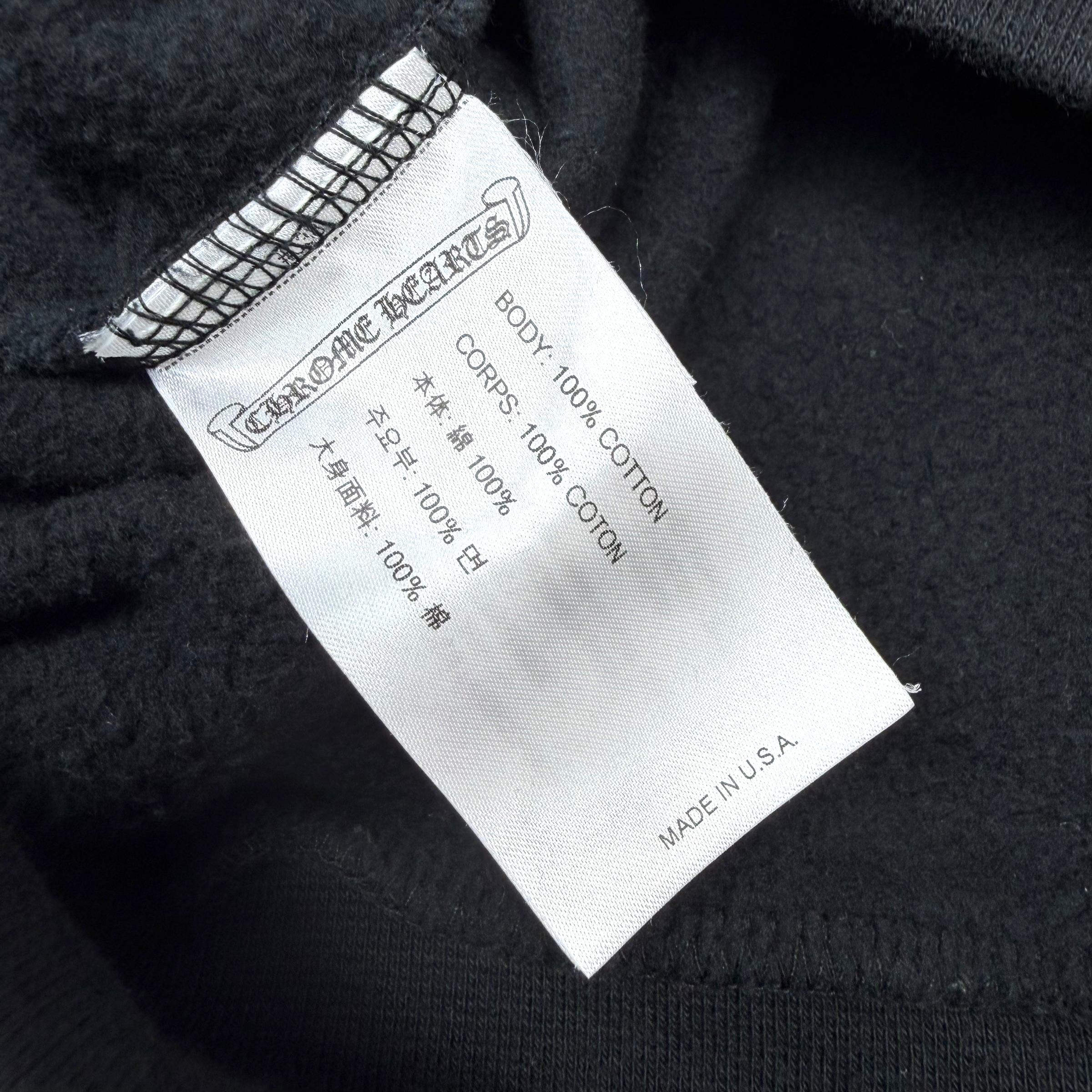 Chrome Hearts Las Vegas Horseshoe Logo Hoodie S