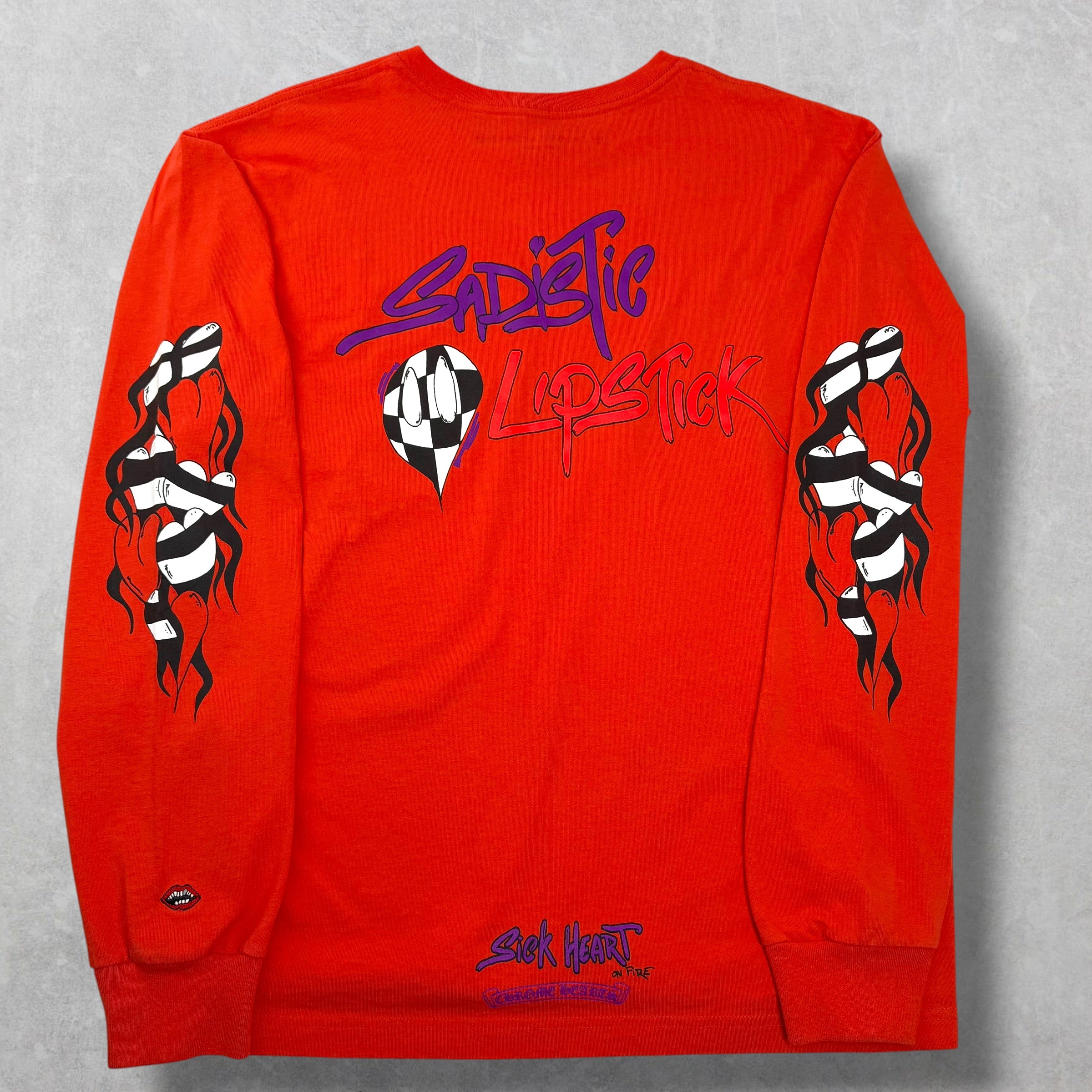 Chrome Hearts Matty Boy 'Sick Heart' Long Sleeve XXL