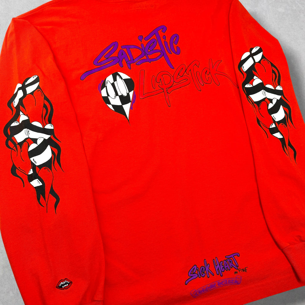 Chrome Hearts Matty Boy 'Sick Heart' Long Sleeve XXL