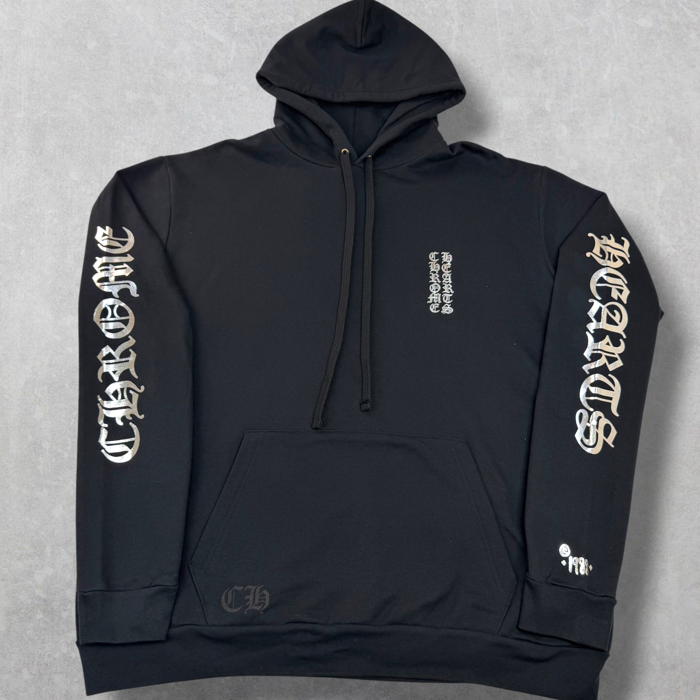 Chrome Hearts Silver Foil Hoodie XL