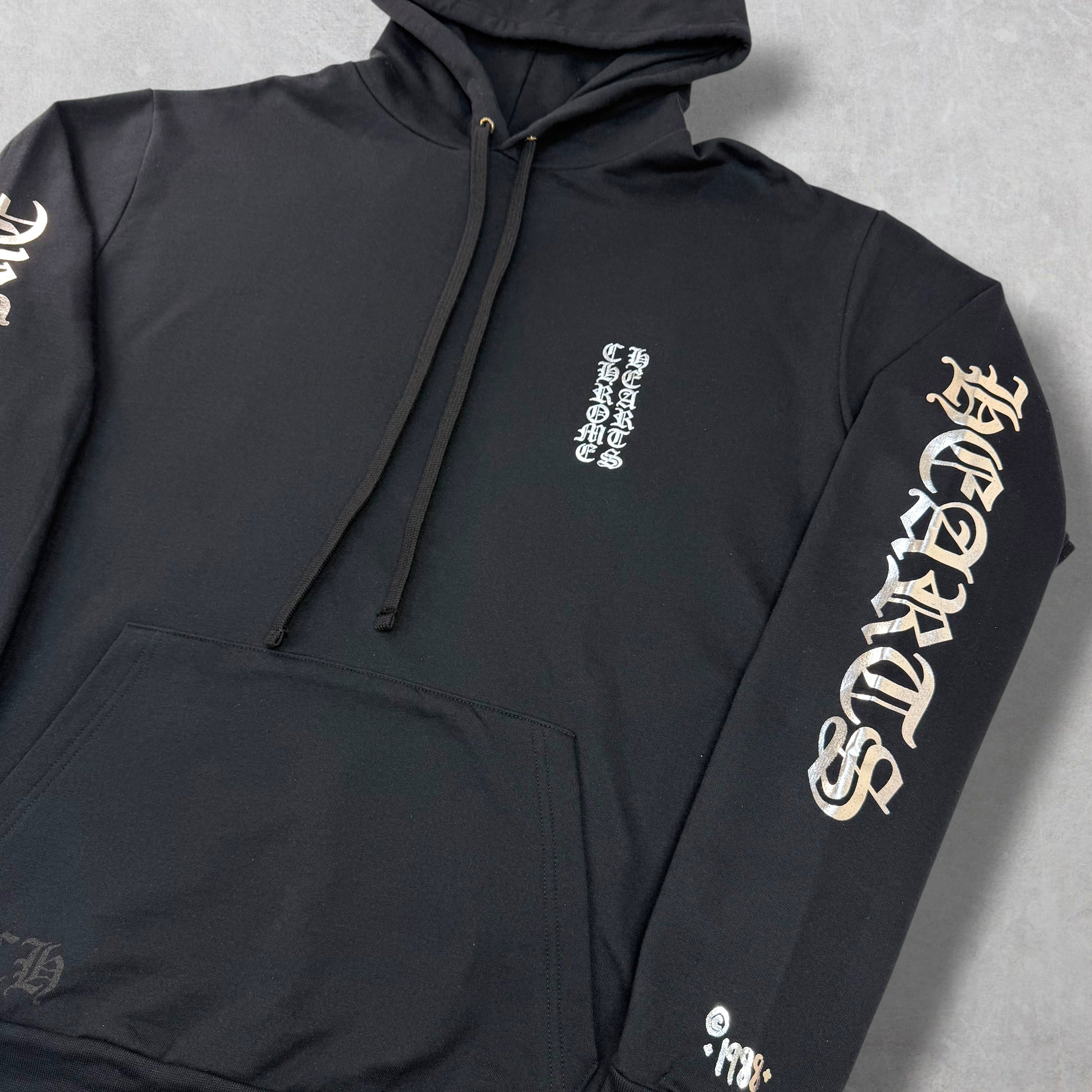 Chrome Hearts Silver Foil Hoodie XL