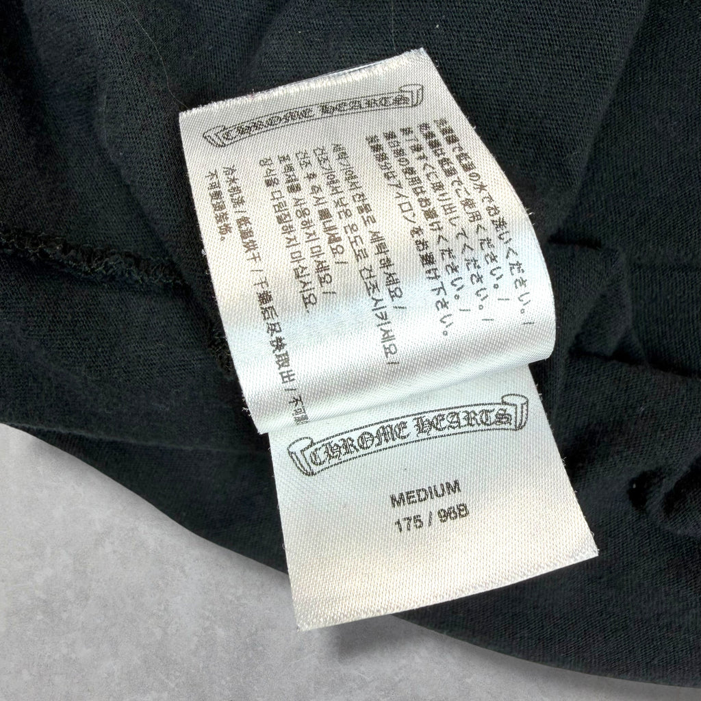 Chrome Hearts Blue Neck Logo Tee M