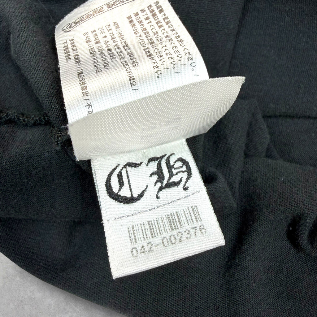 Chrome Hearts Blue Neck Logo Tee M