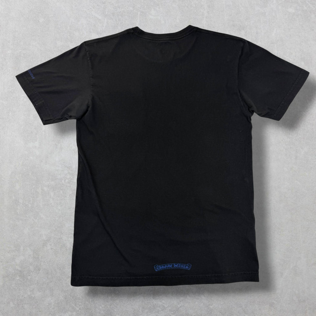 Chrome Hearts Blue Neck Logo Tee M
