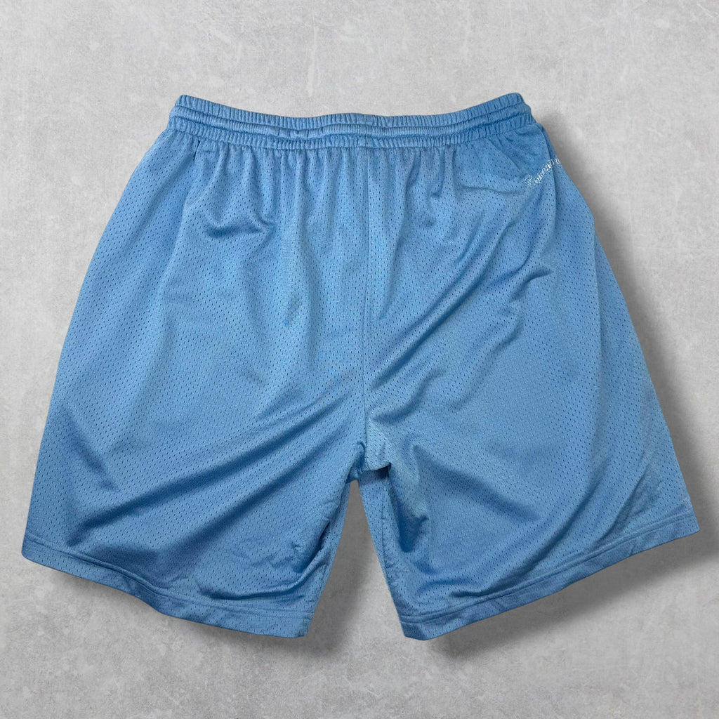 Chrome Hearts Blue Mesh Warm Up Shorts XXL