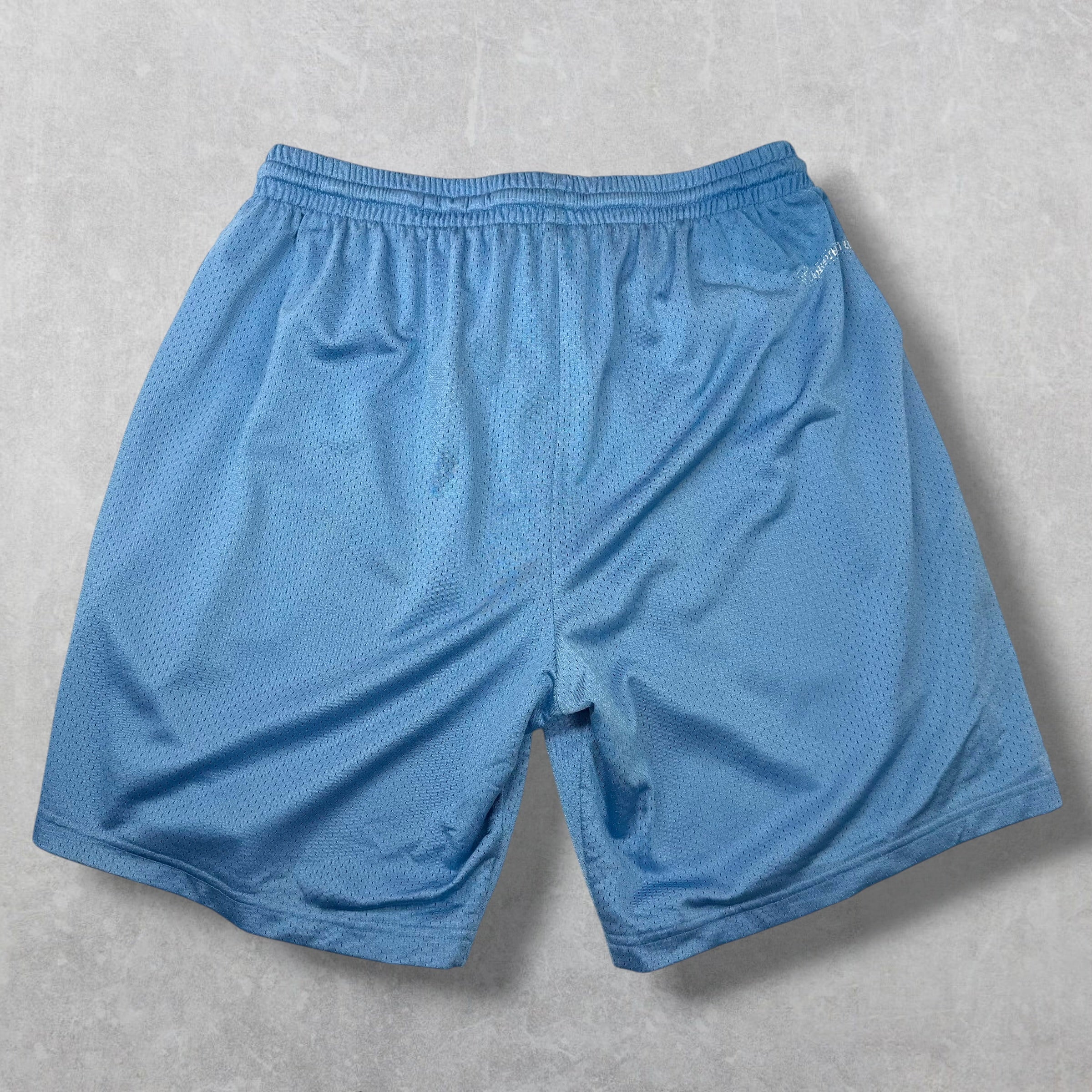 Chrome Hearts Blue Mesh Warm Up Shorts XXL