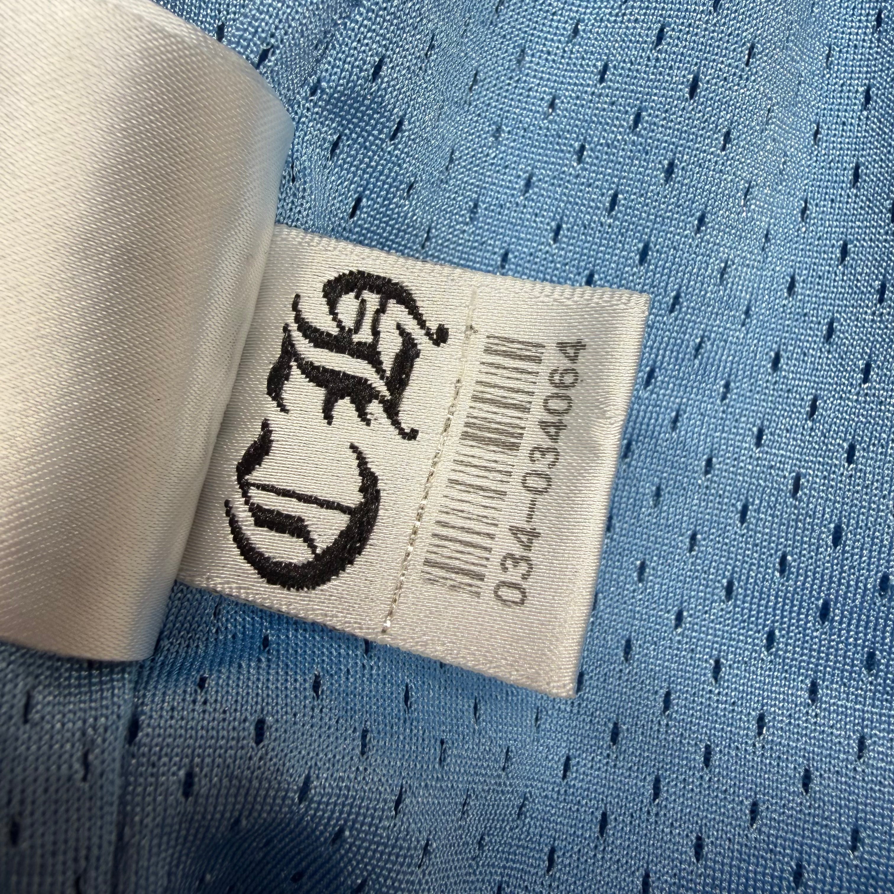 Chrome Hearts Blue Mesh Warm Up Shorts XXL