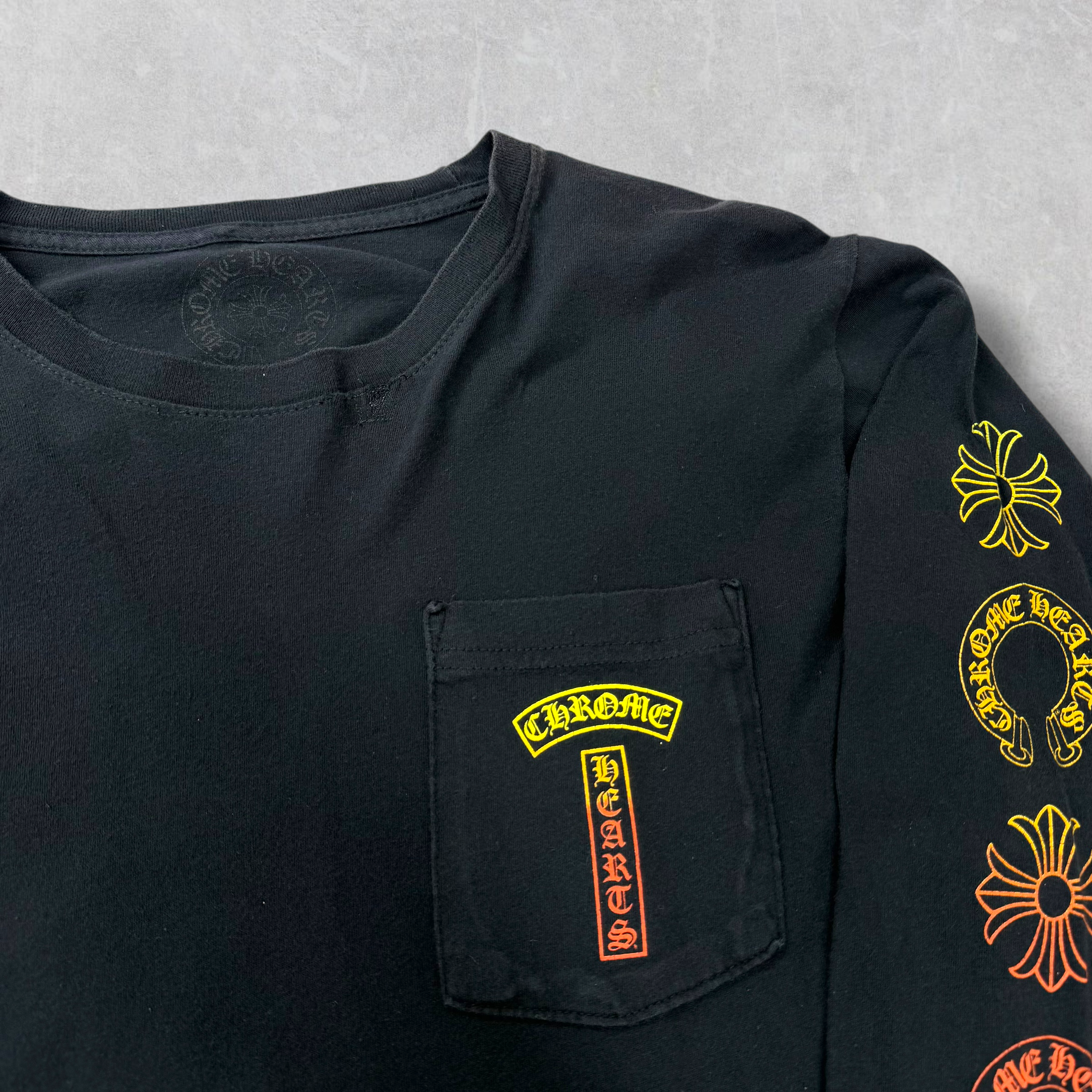 Chrome Hearts Gradient Long Sleeve Tee M