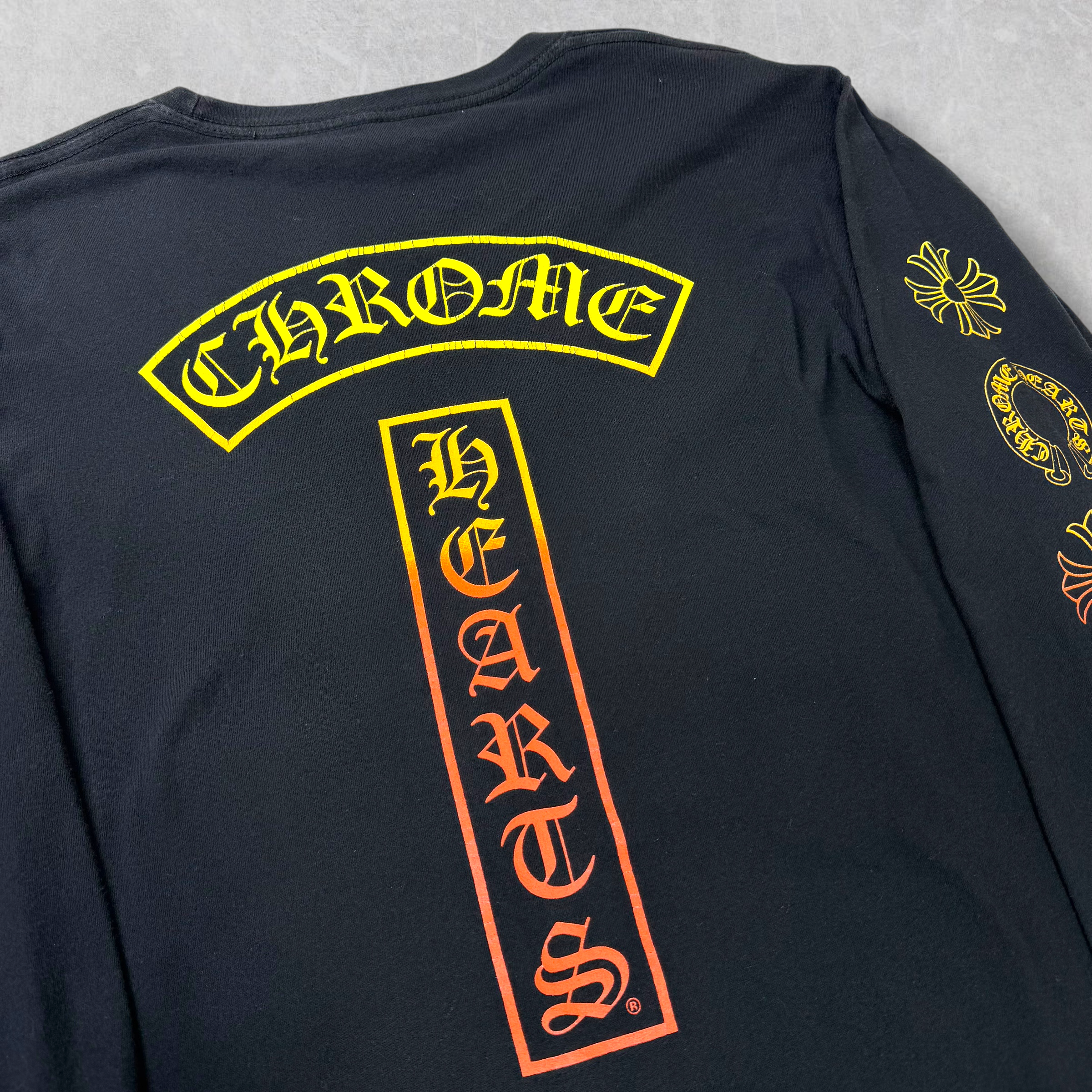 Chrome Hearts Gradient Long Sleeve Tee M
