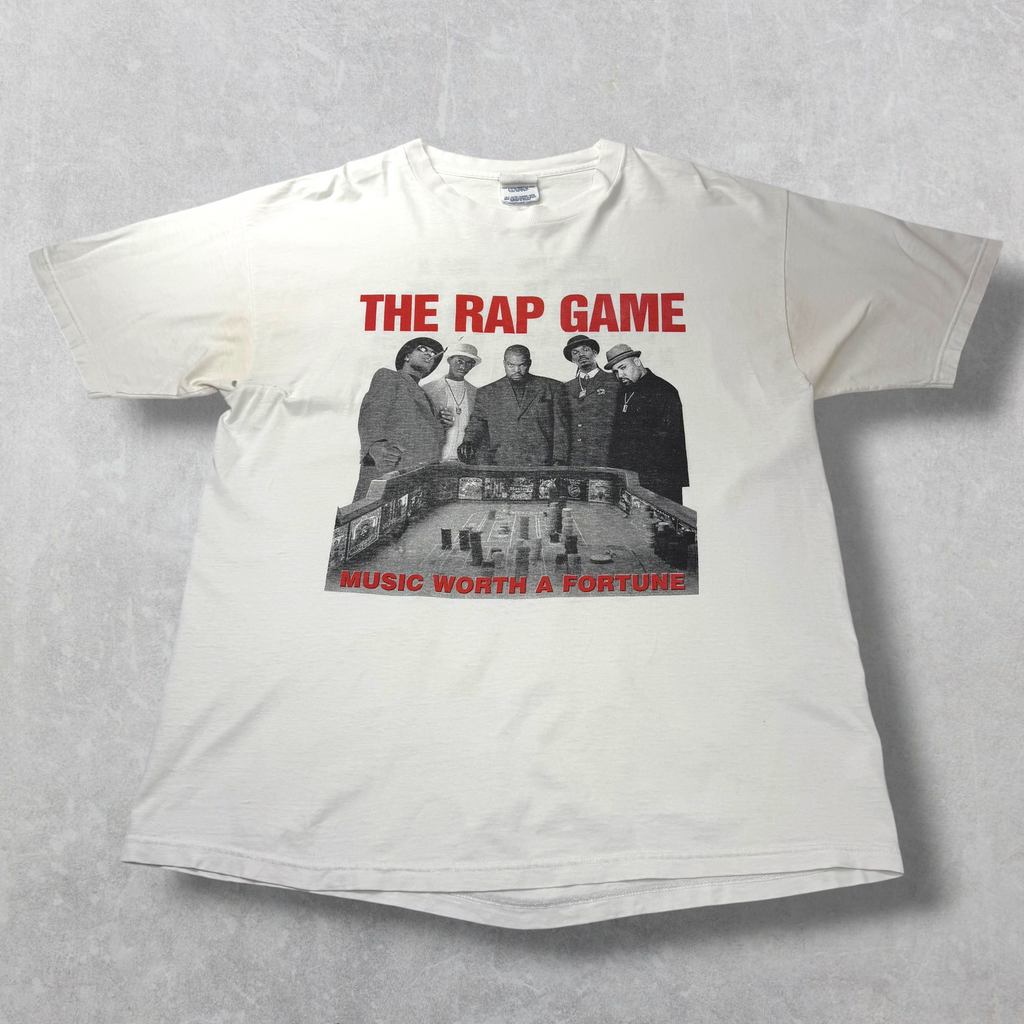 Vintage 90s The Rap Game Tee XL