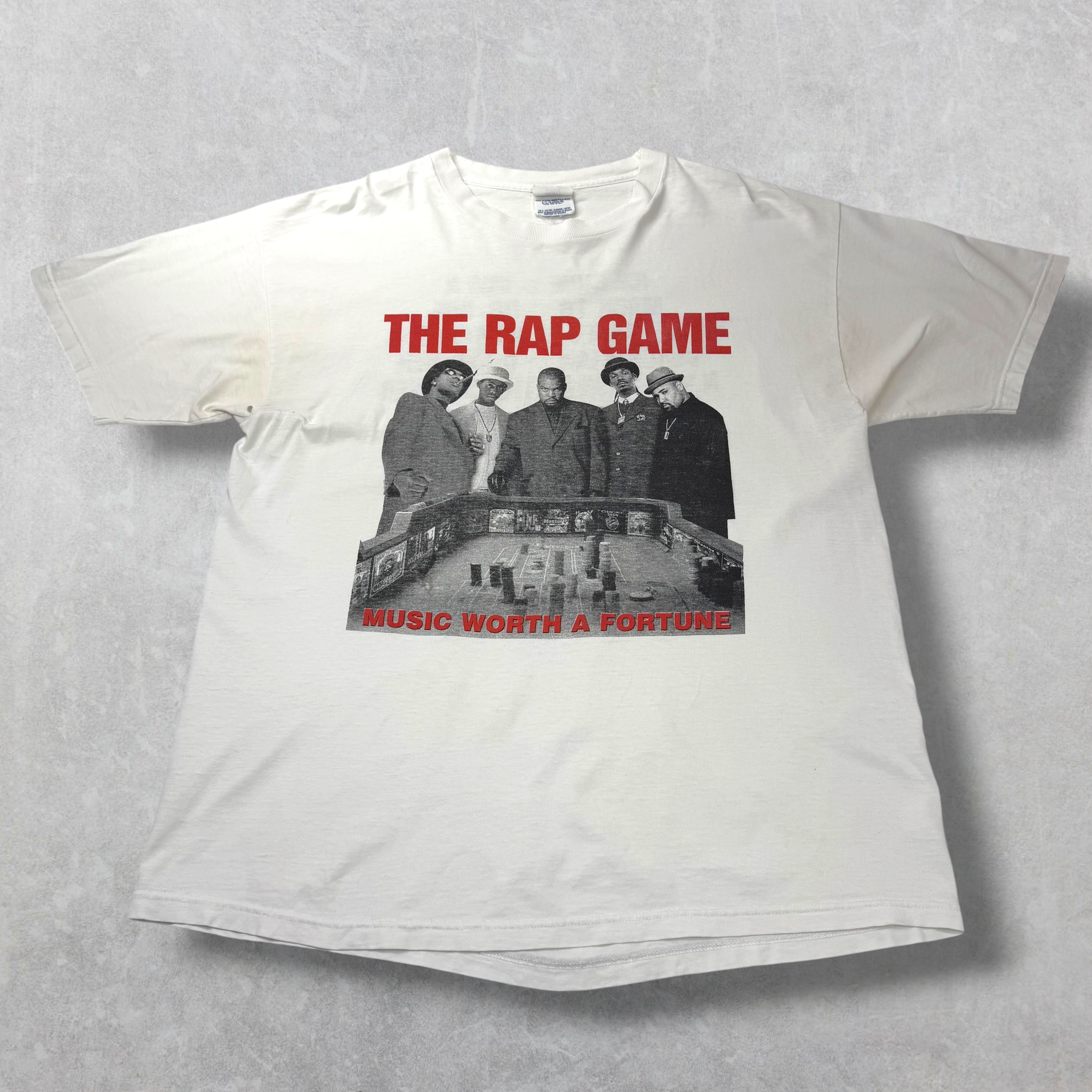 Vintage 90s The Rap Game Tee XL