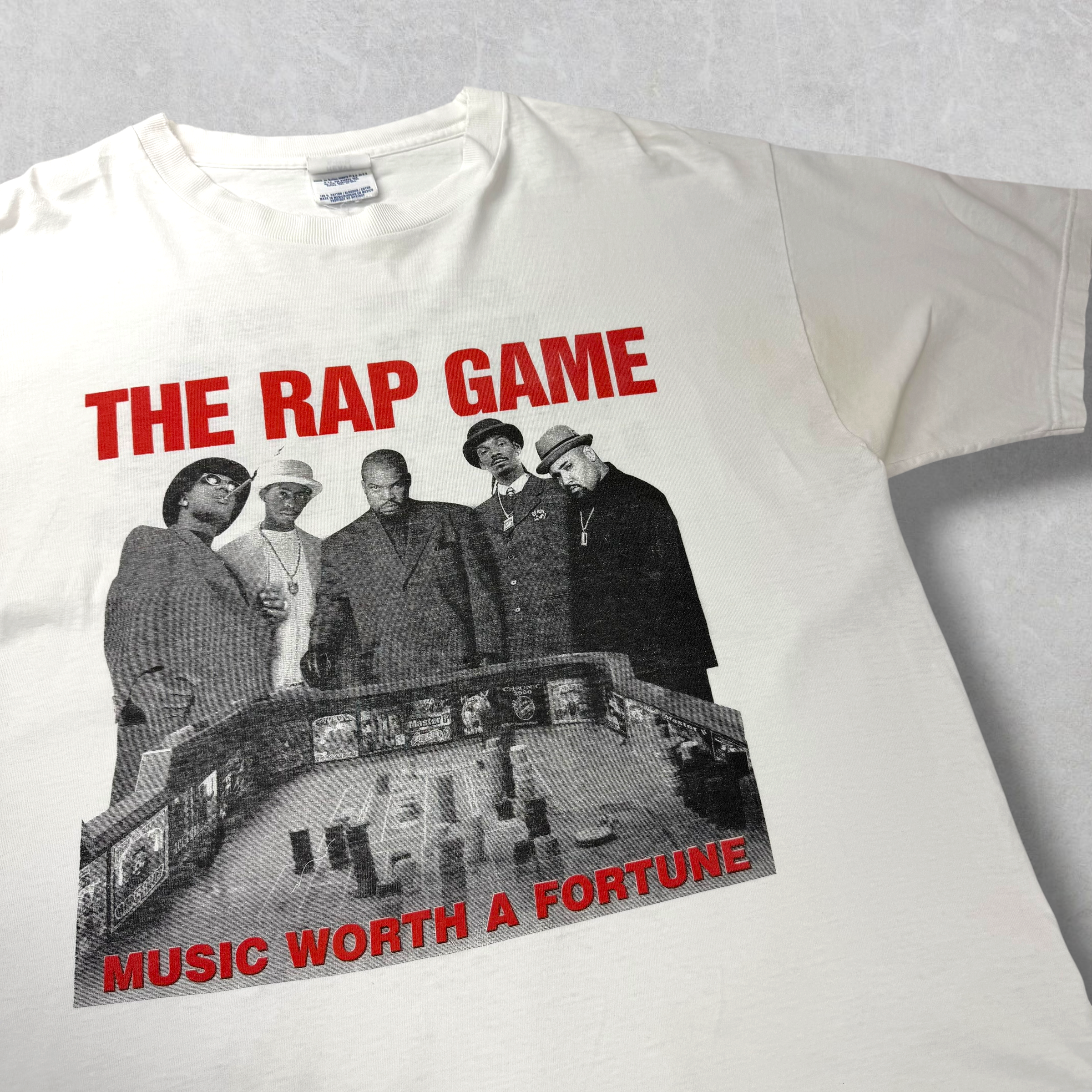Vintage 90s The Rap Game Tee XL