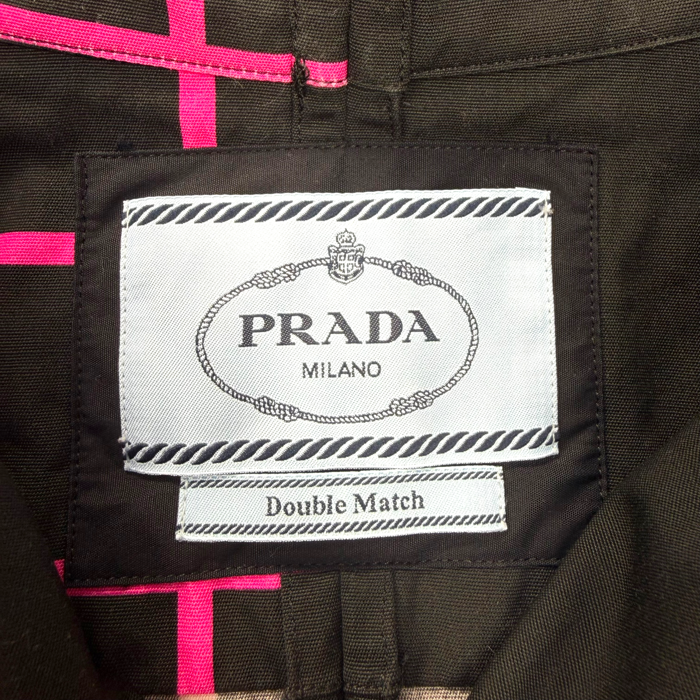 Prada Double Match Flame Shirt M