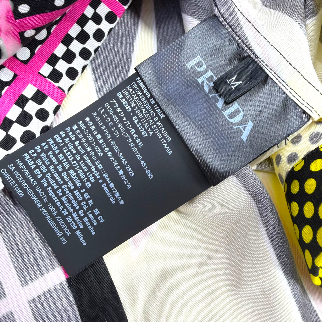 Prada Double Match Flame Shirt M