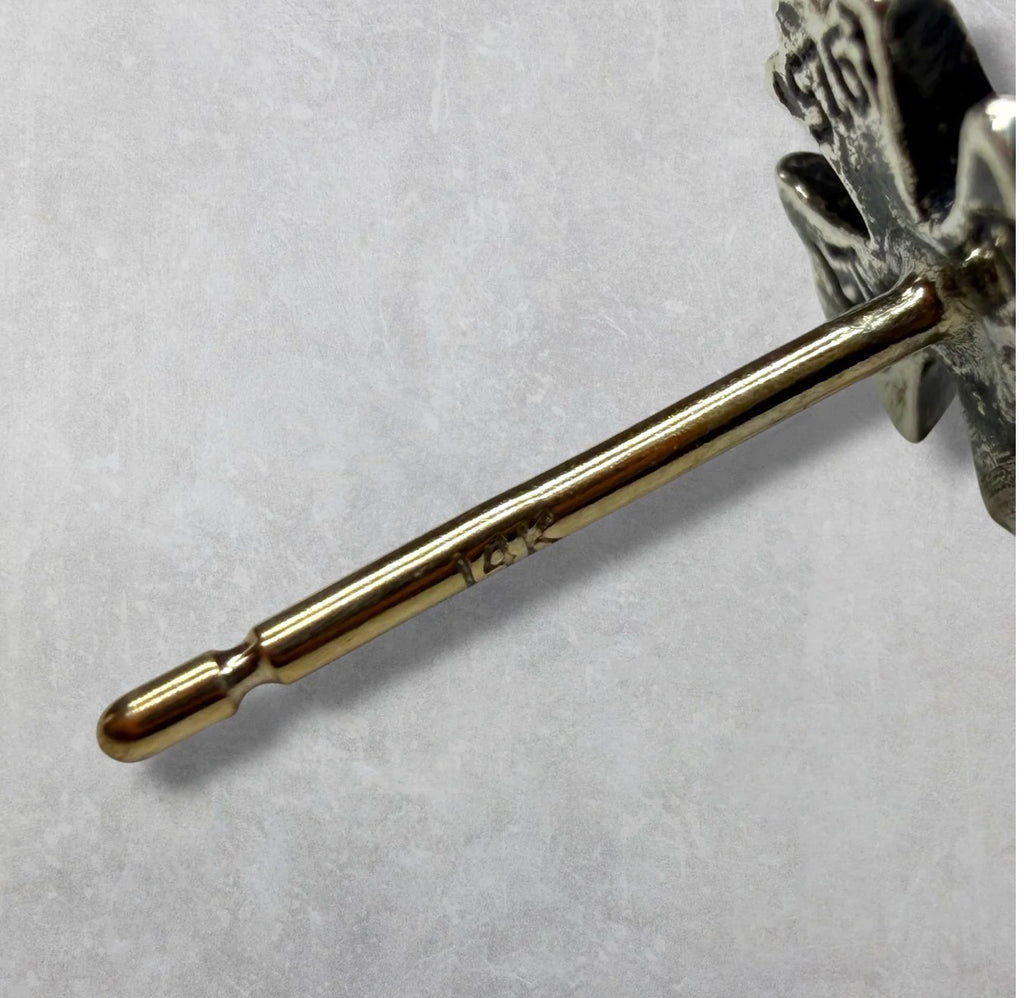 Chrome Hearts CH Plus Stud Earring