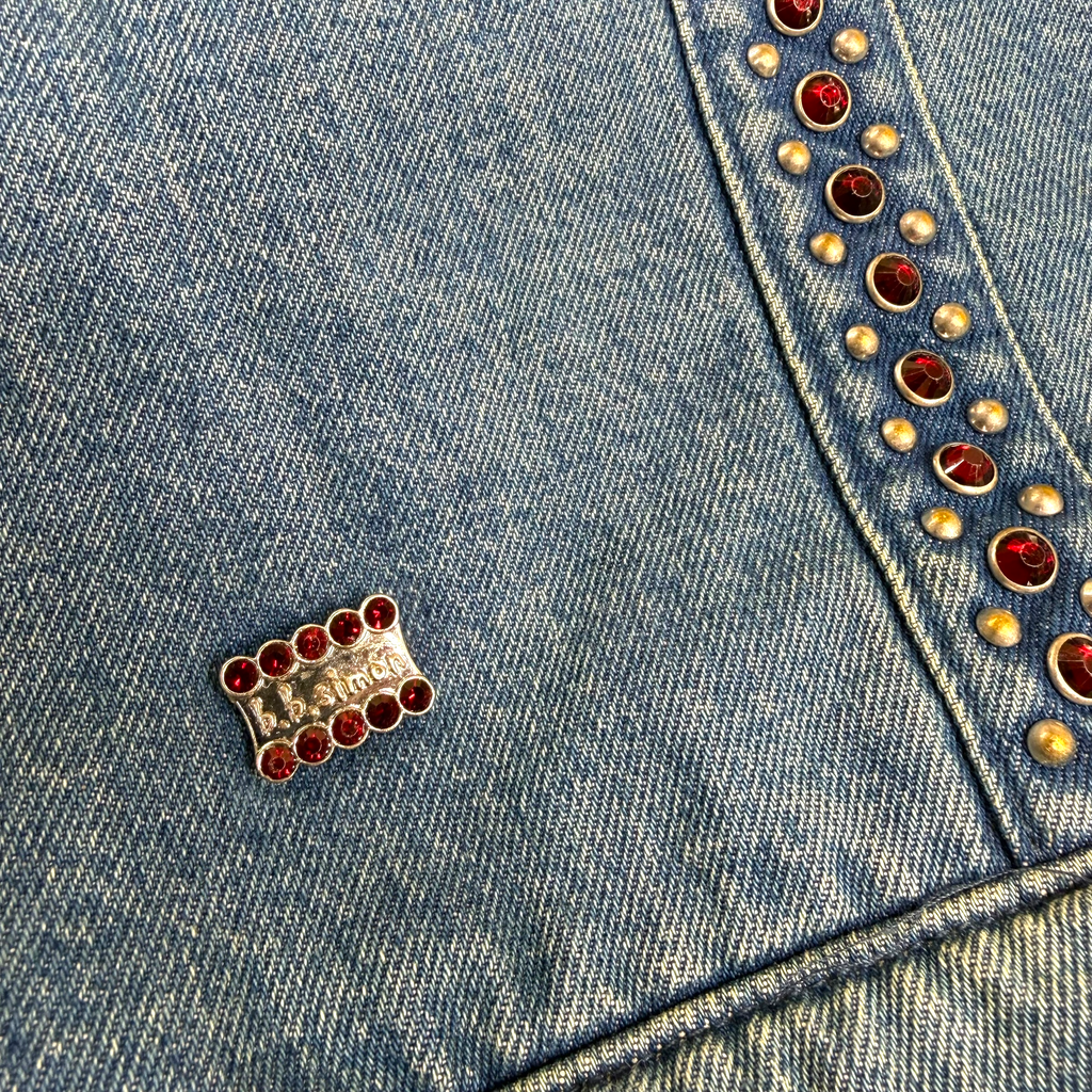 Supreme B.B. Simon Denim Tote Bag Washed Indigo