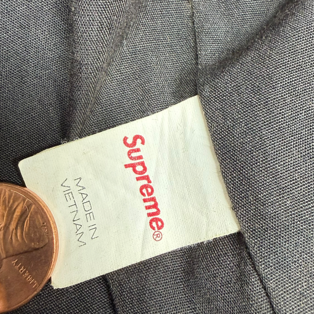 Supreme B.B. Simon Denim Tote Bag Washed Indigo