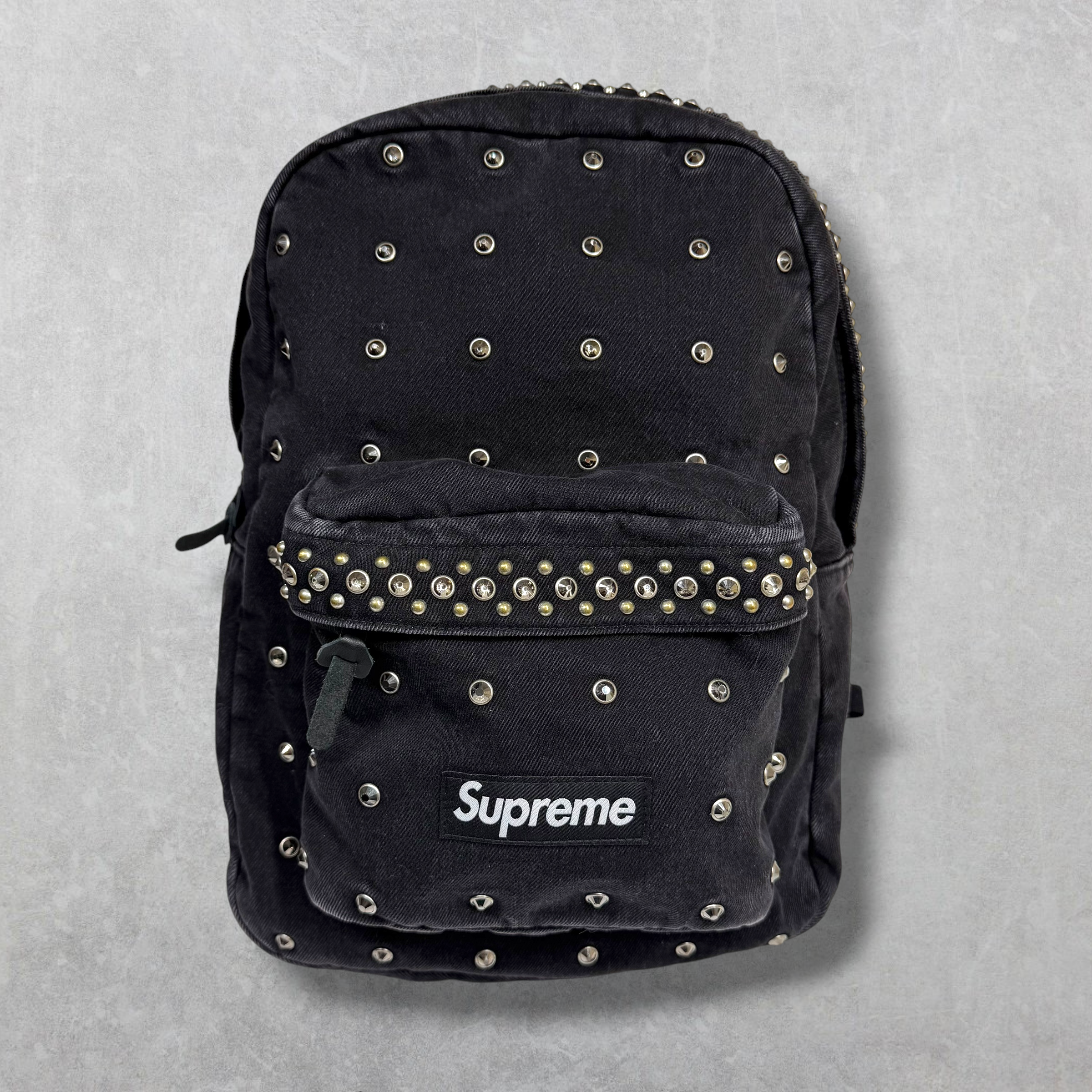 Supreme B.B. Simon Denim Backpack Black