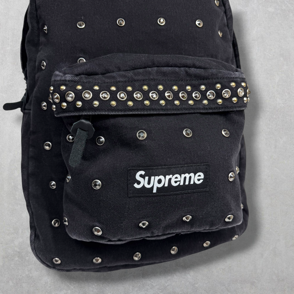 Supreme B.B. Simon Denim Backpack Black