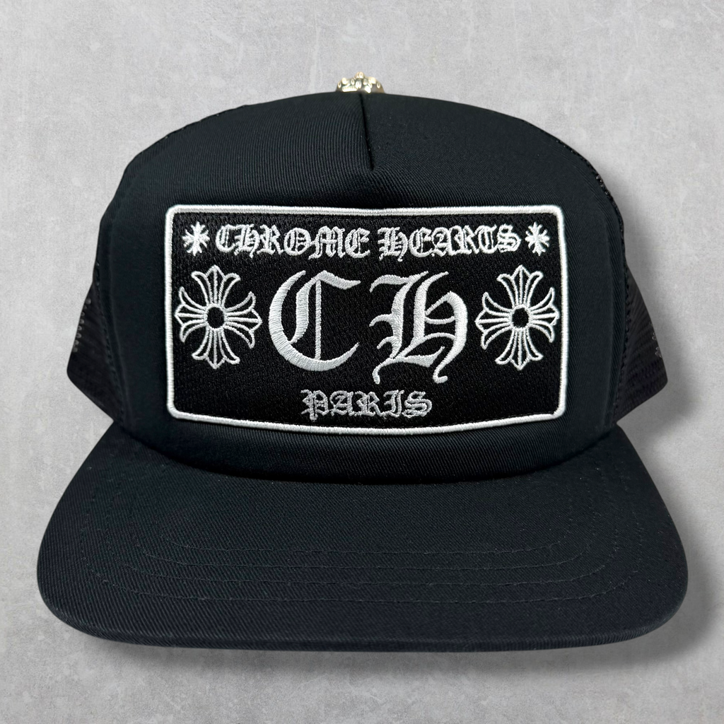 Chrome Hearts CH Paris Trucker Hat