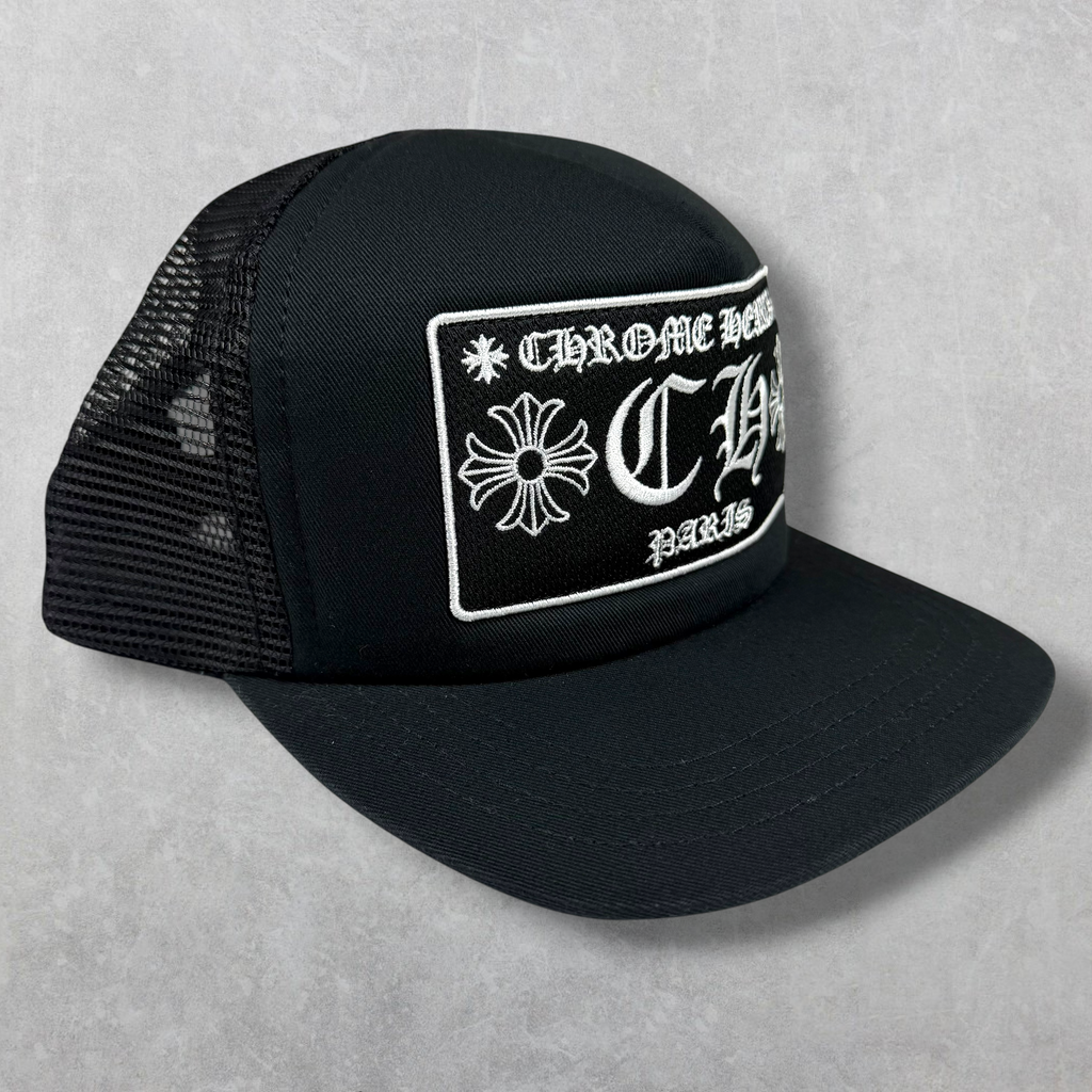 Chrome Hearts CH Paris Trucker Hat