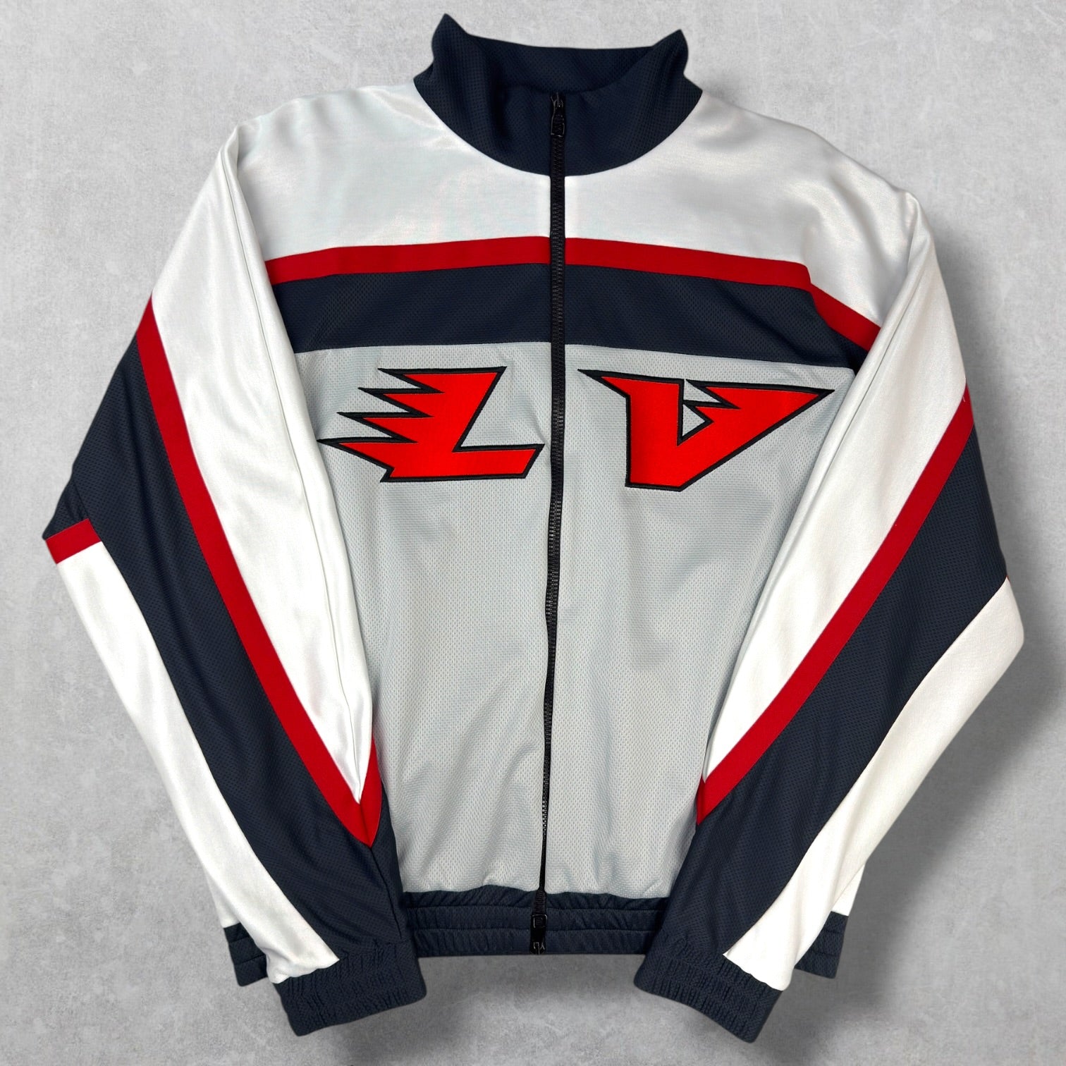 Louis Vuitton Embellished LV Graphic Hockey Track Top Jacket 54 (XL)
