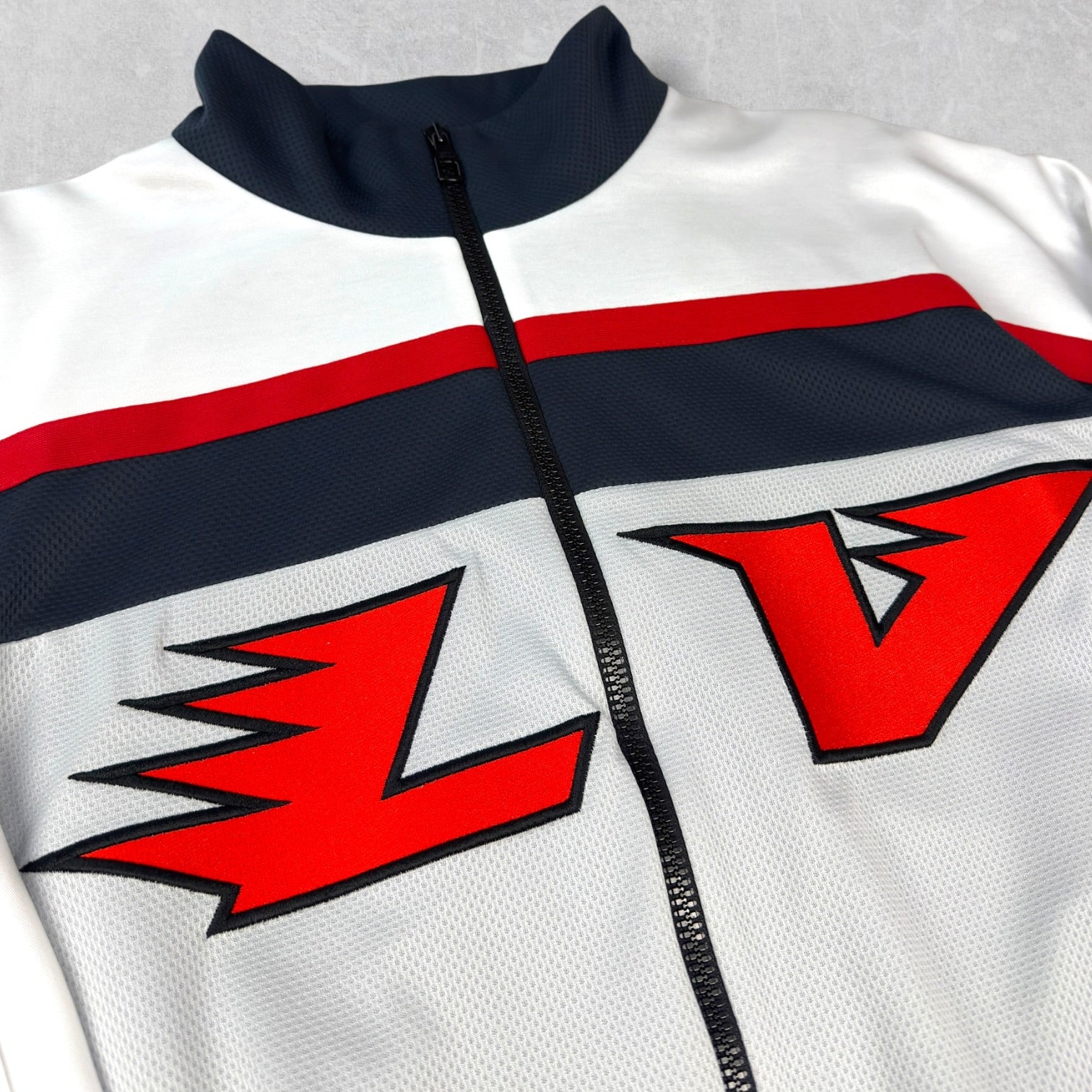 Louis Vuitton Embellished LV Graphic Hockey Track Top Jacket 54 (XL)
