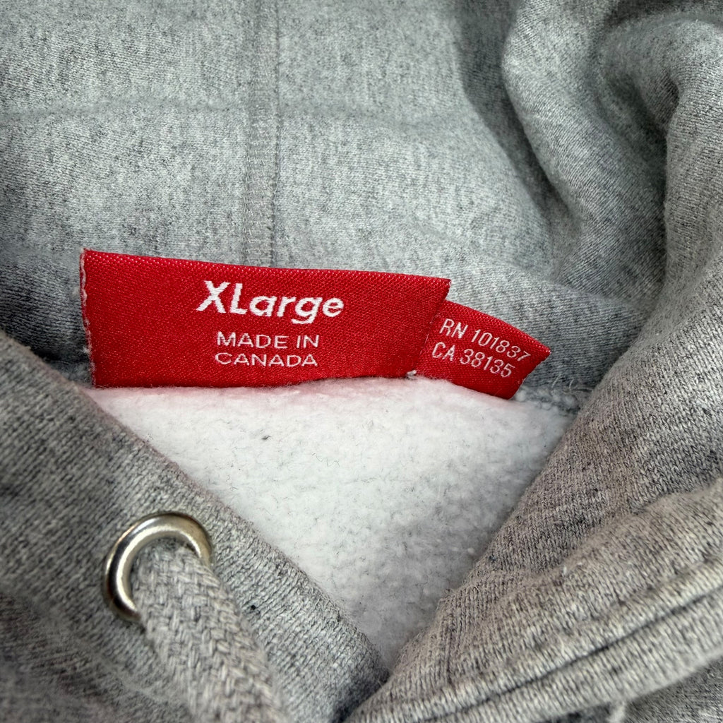 Supreme Box Logo Heather Grey Hoodie XL