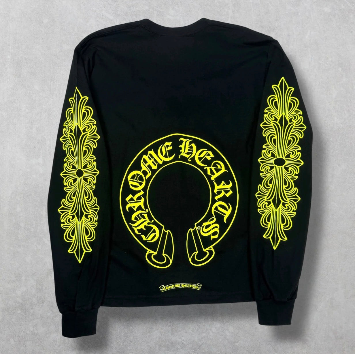 Chrome Hearts Neon Floral Long Sleeve M