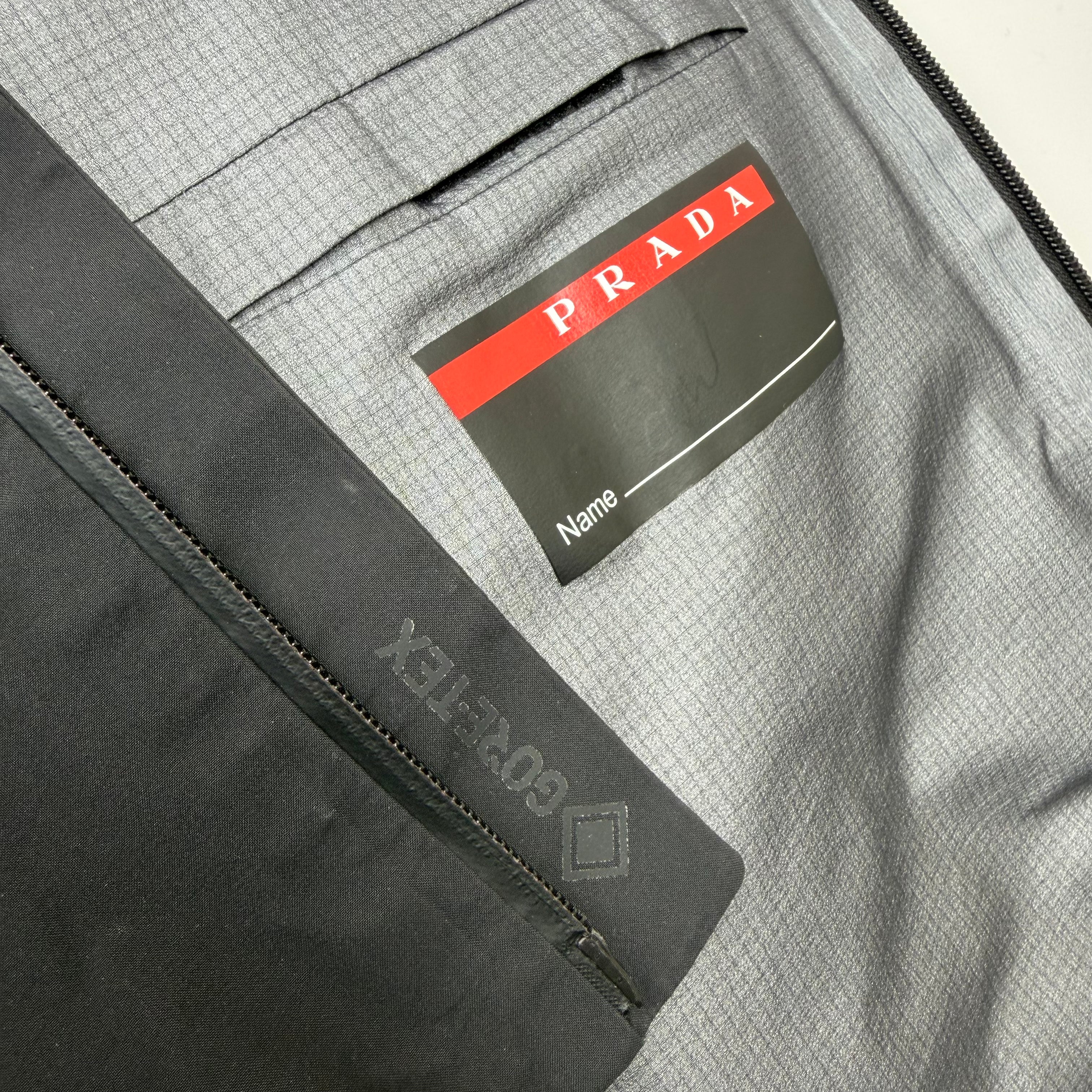 Prada Linea Rossa Gore-Tex Hooded Jacket M