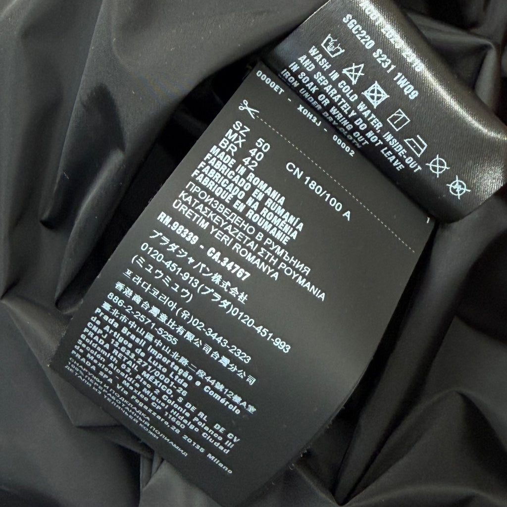 Prada Re-Nylon Hooded Jacket Size 50 (M)