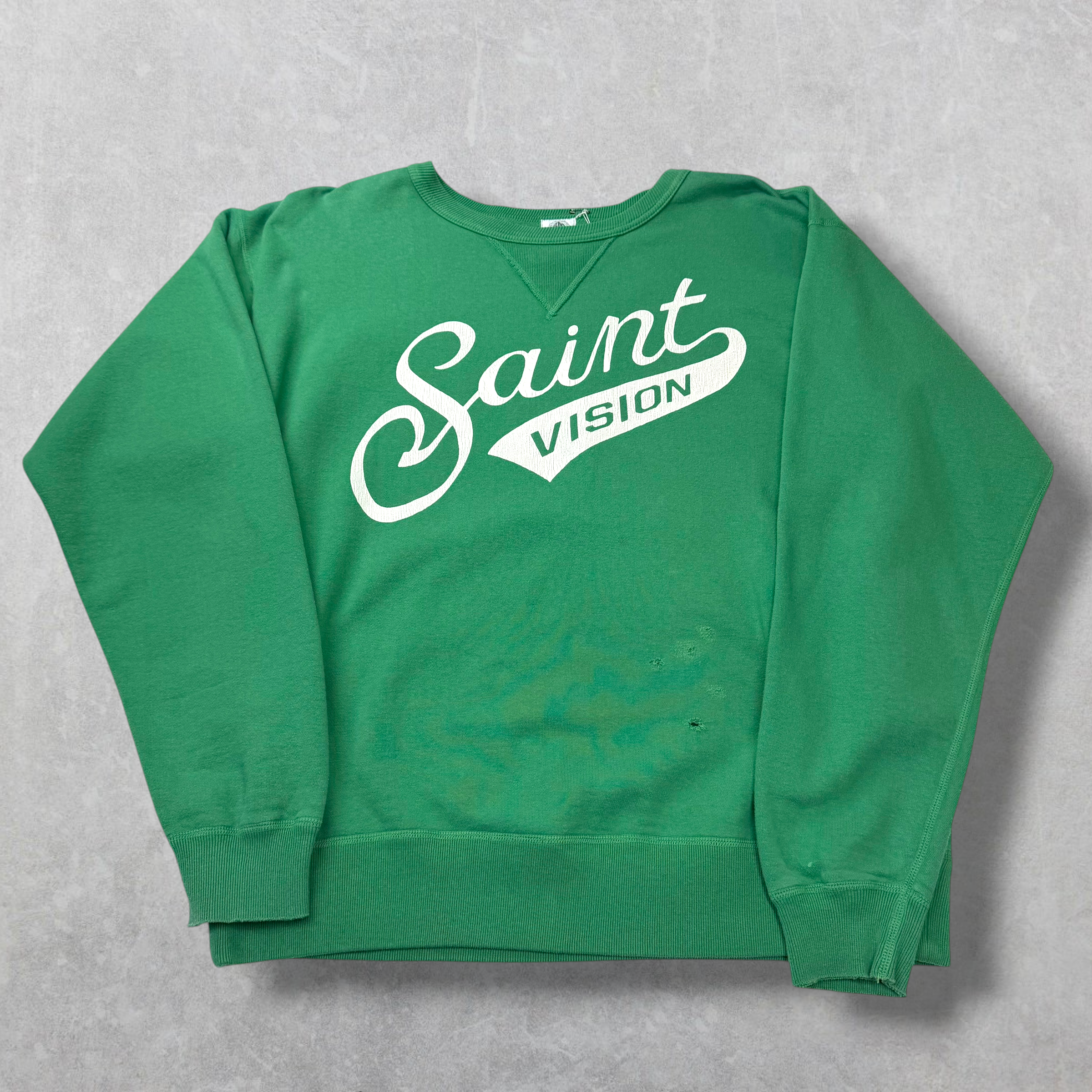 Saint Michael Saint Vision Green Crewneck L