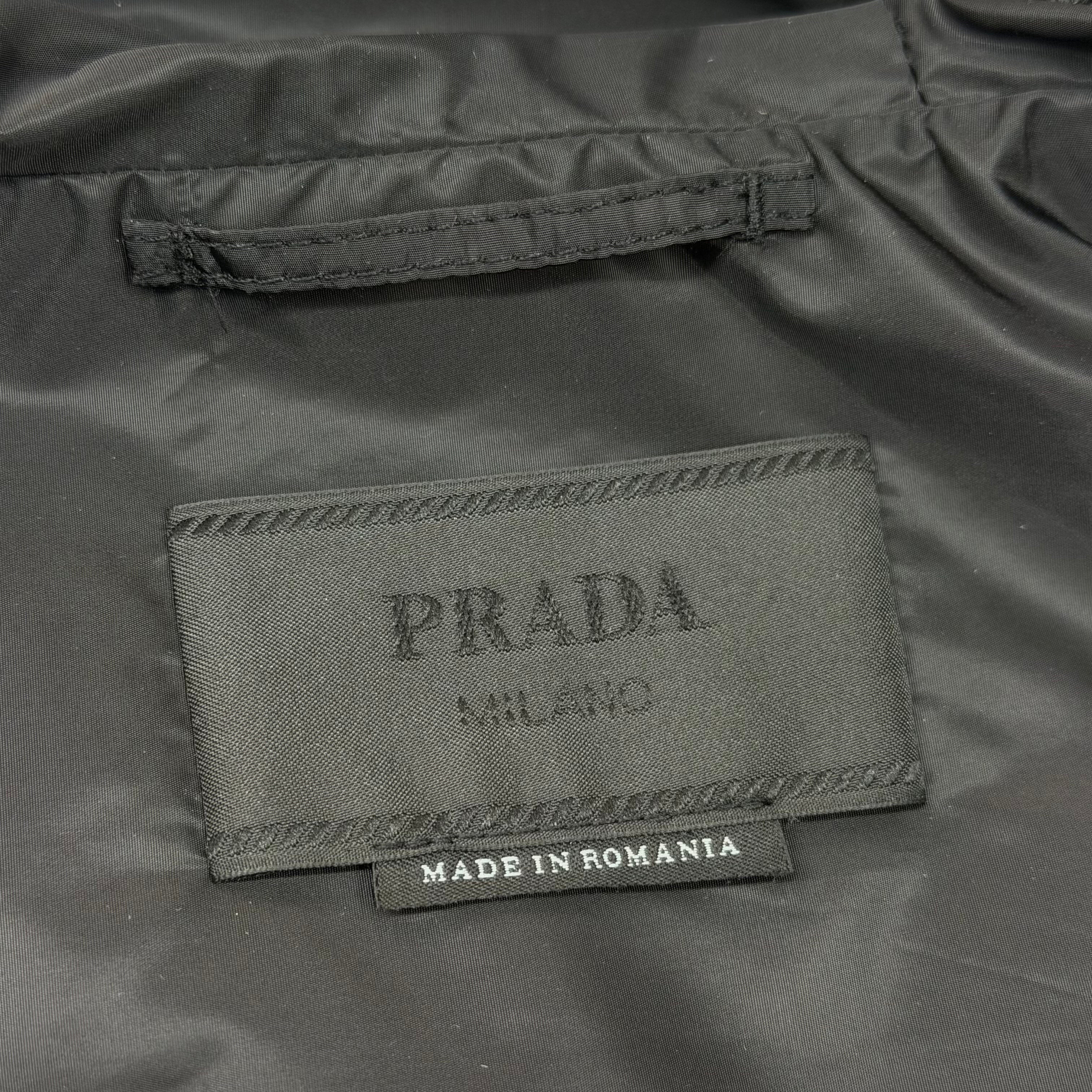 Prada Re-Nylon Hooded Jacket Size 50 (M)