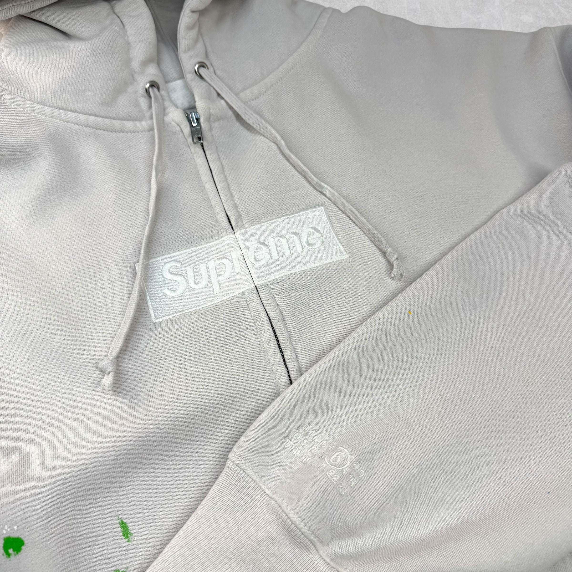 Supreme MM6 Maison Margiela Box Logo Zip-Up XL
