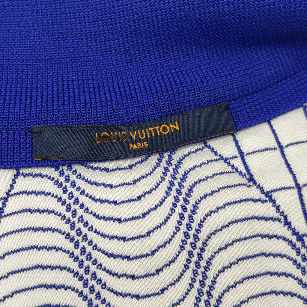 Louis Vuitton Blue Damier Technical Blouson L