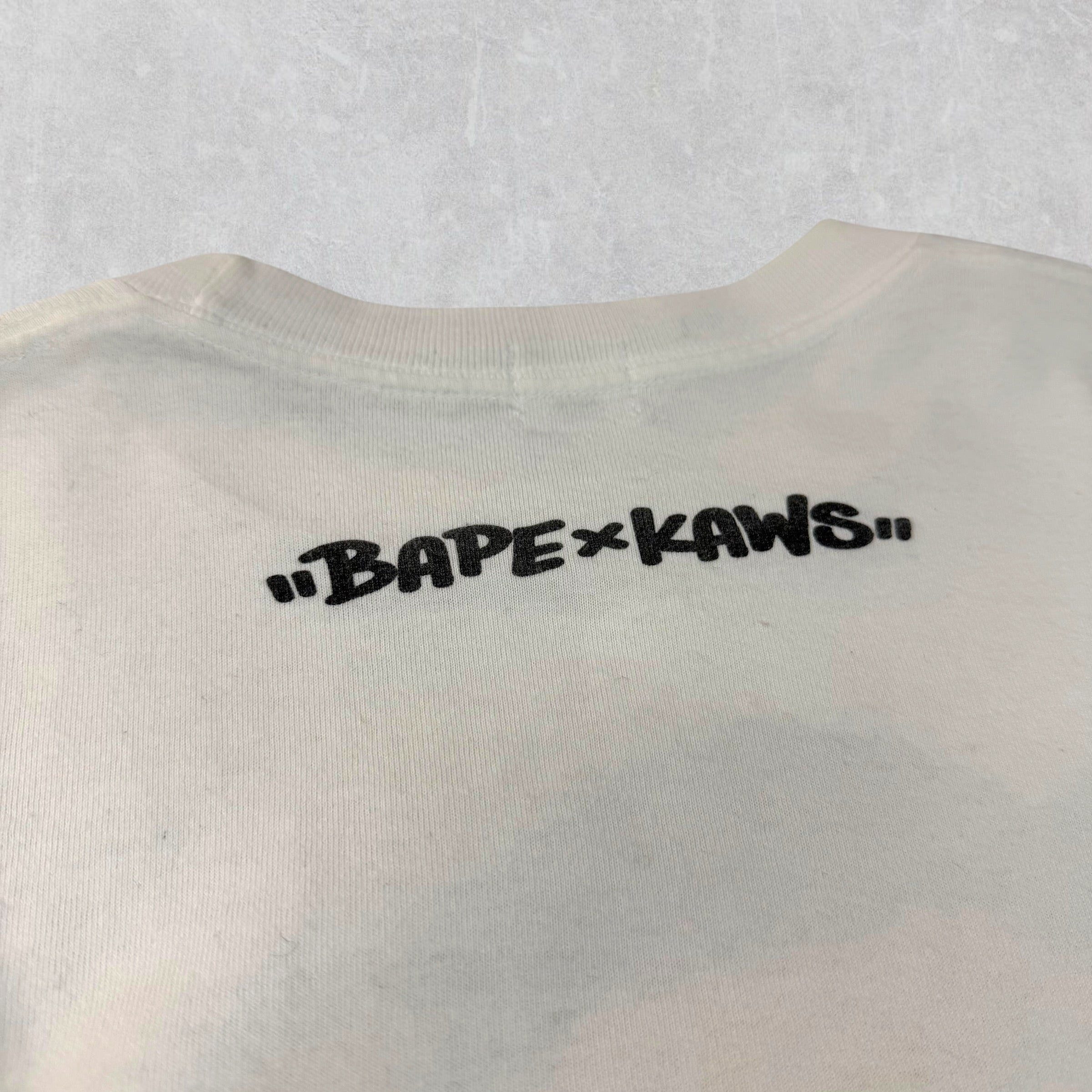 Bape x Kaws Baby Milo Tee White M