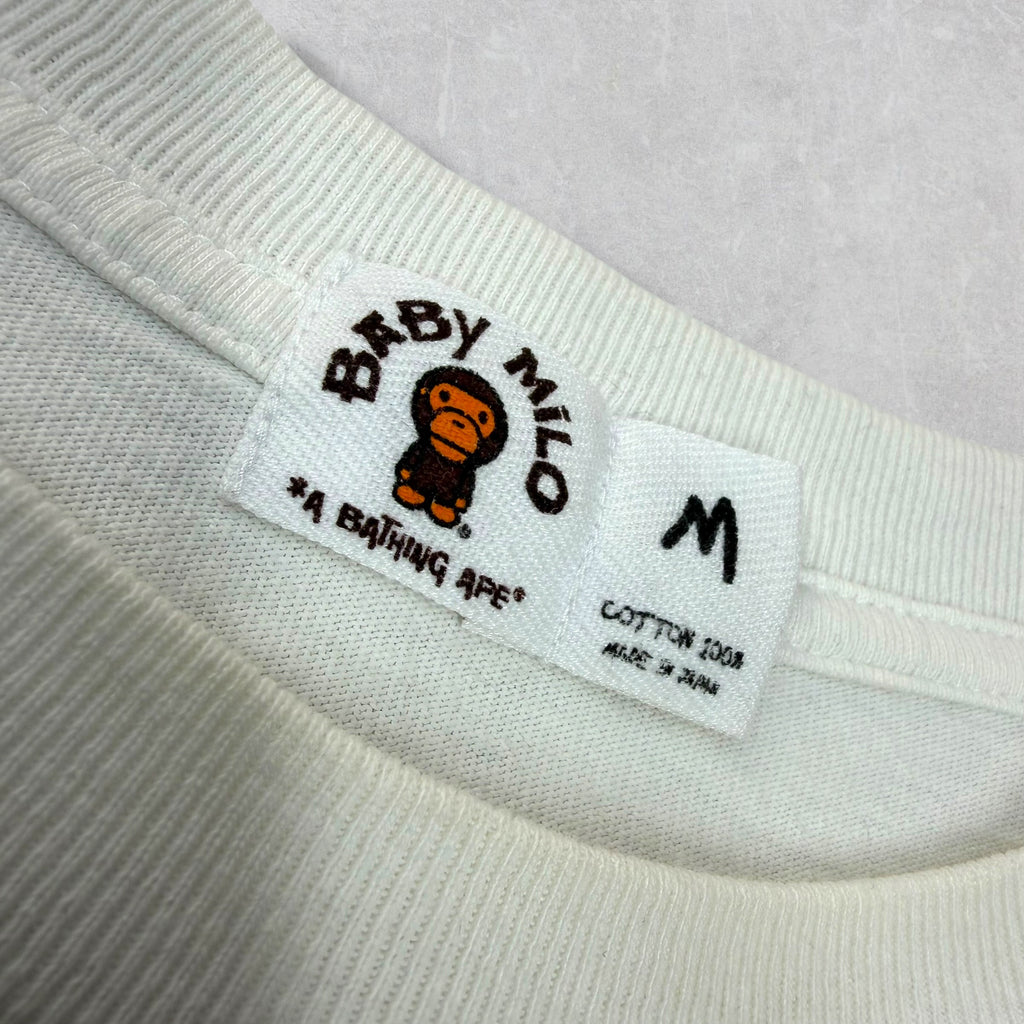 Bape x Kaws Baby Milo Tee White M