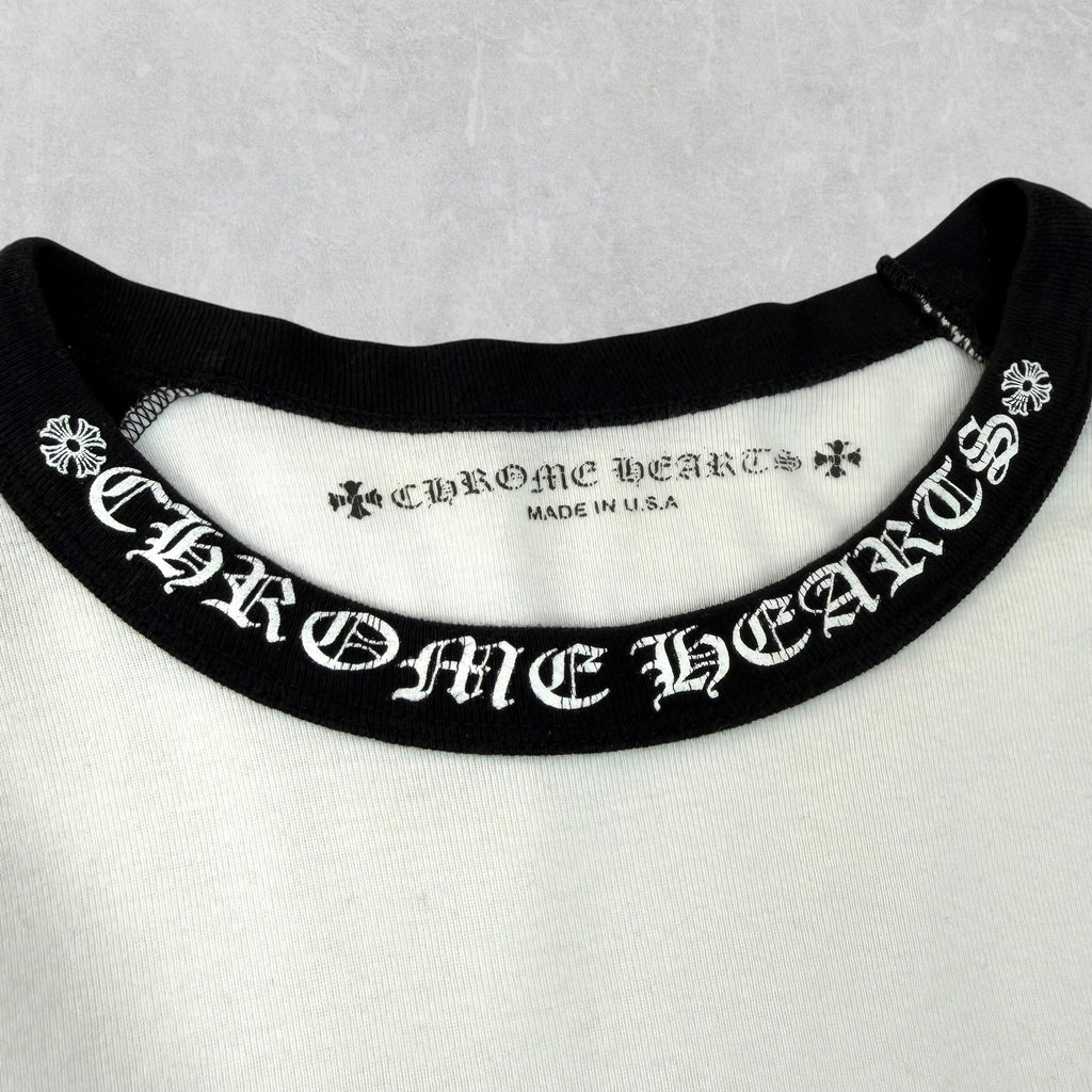 Chrome Hearts CH Black Baseball Shirt XL