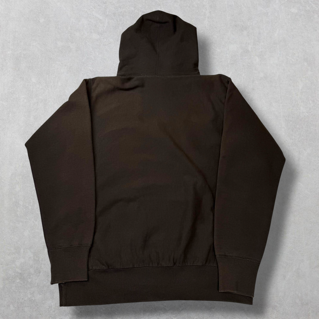 2003 Supreme Brown Box Logo Hoodie L